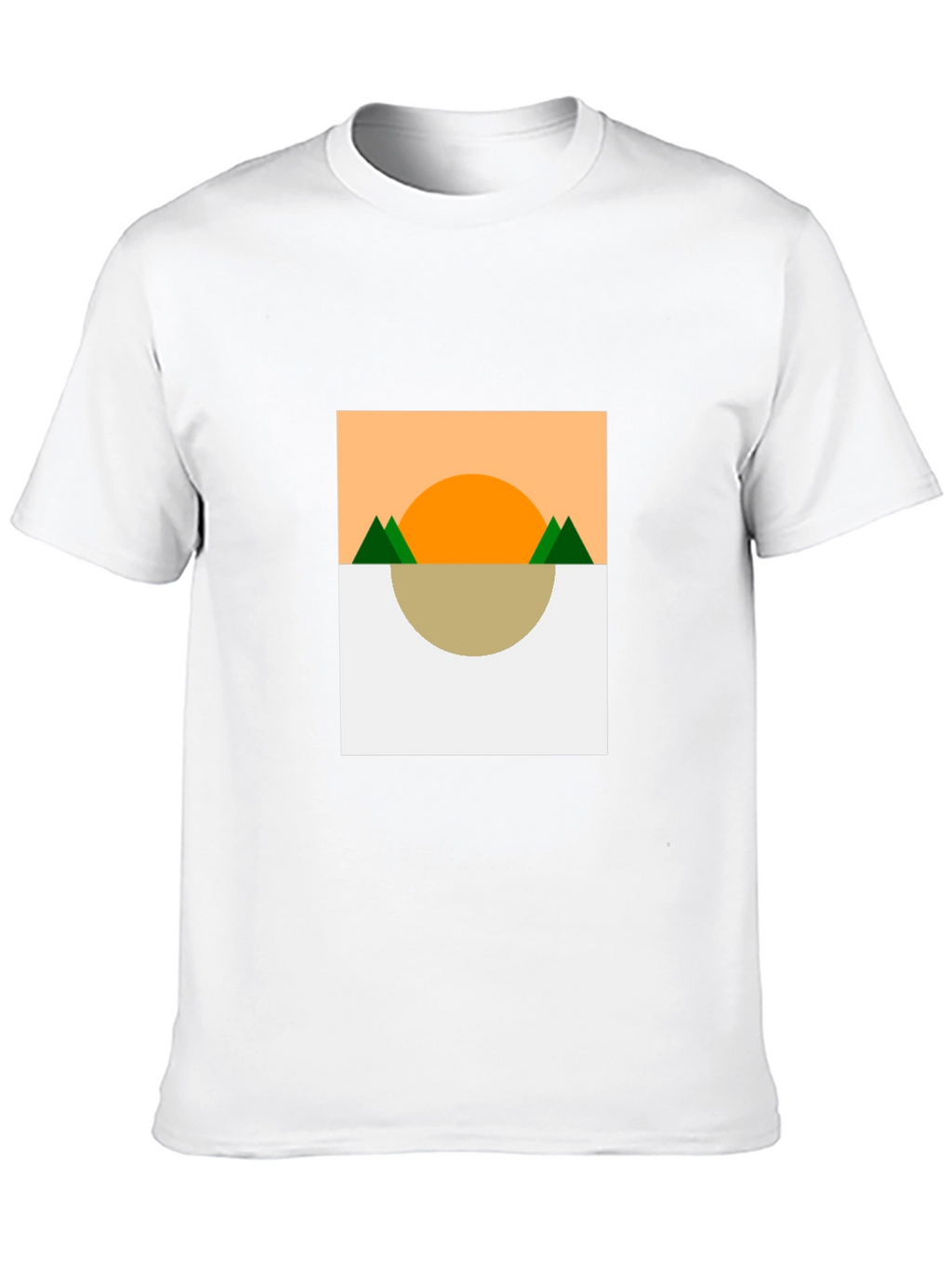 Geometric Landscape T-Shirt