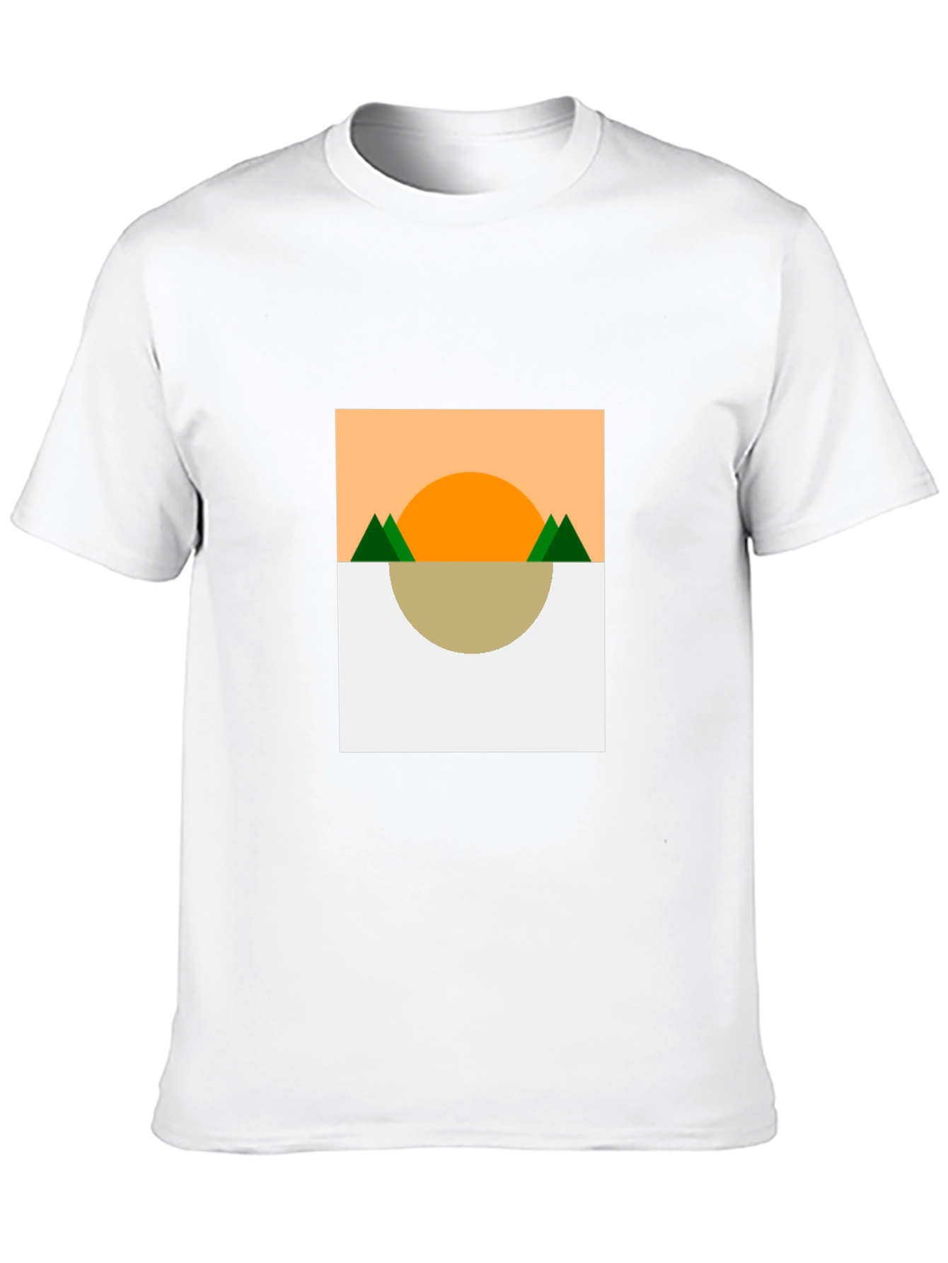 Geometric Landscape T-Shirt