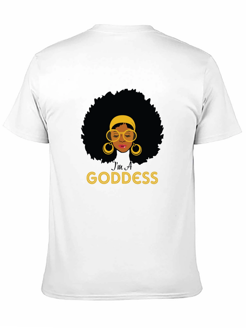 Im A Goddess Black T-Shirt