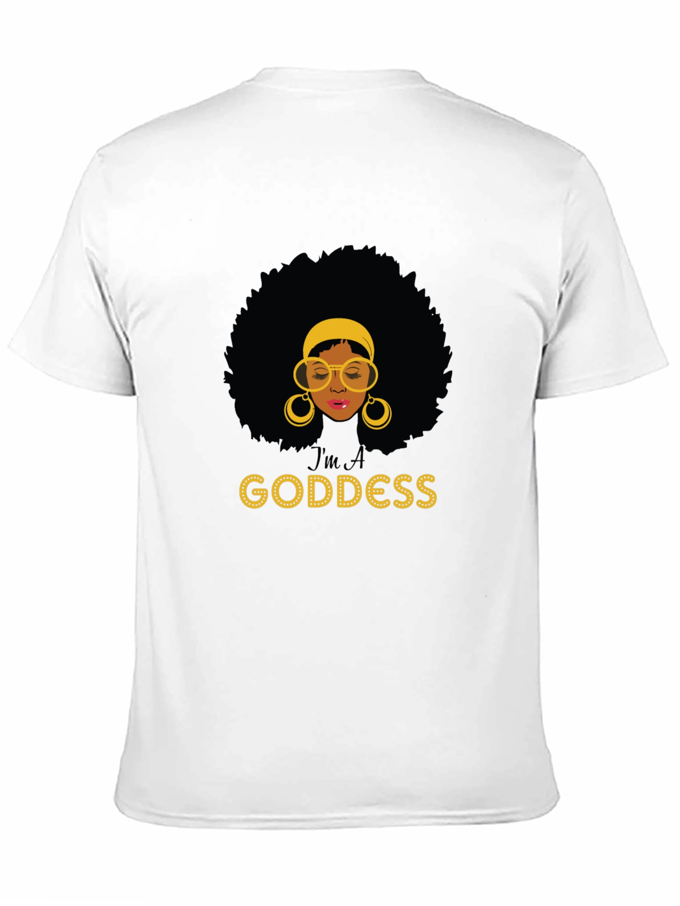 Im A Goddess Black T-Shirt