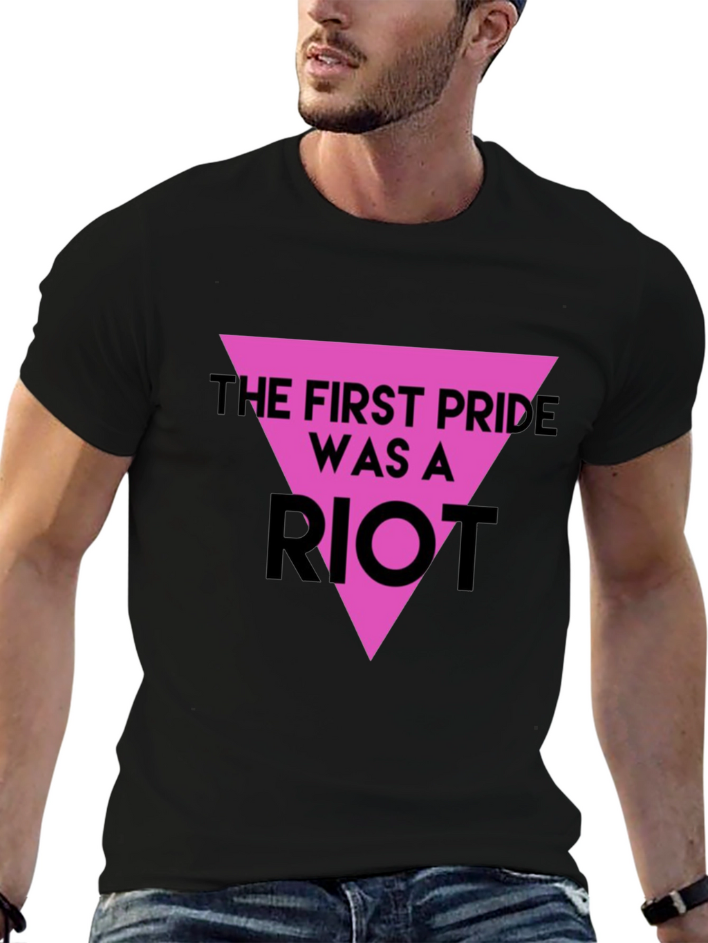 Pride Riot T-Shirt - Black