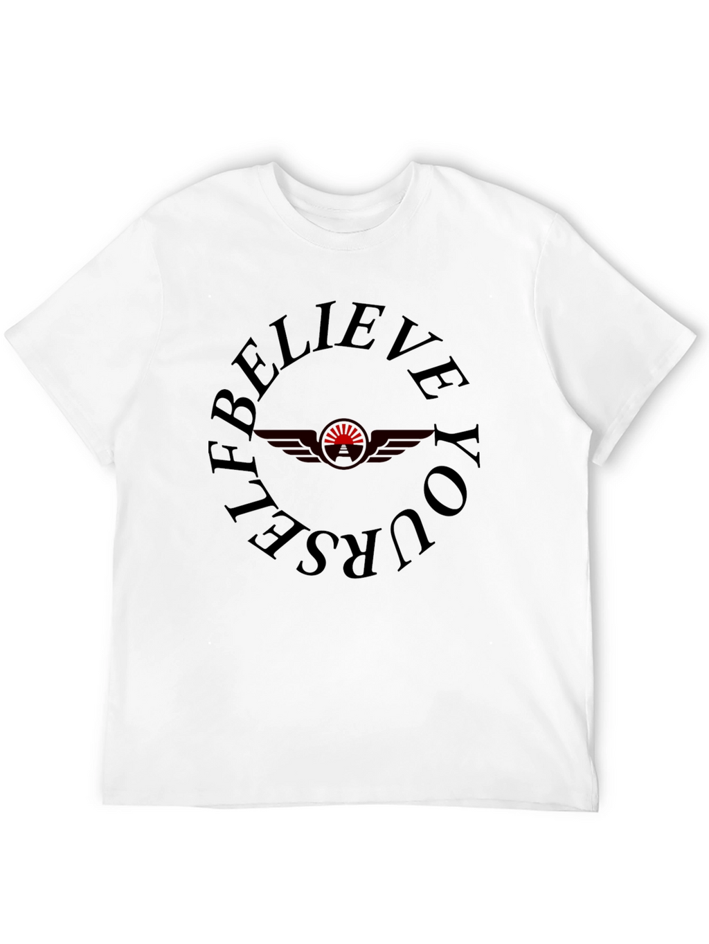 Believe Yourself Graphic Tee - Black