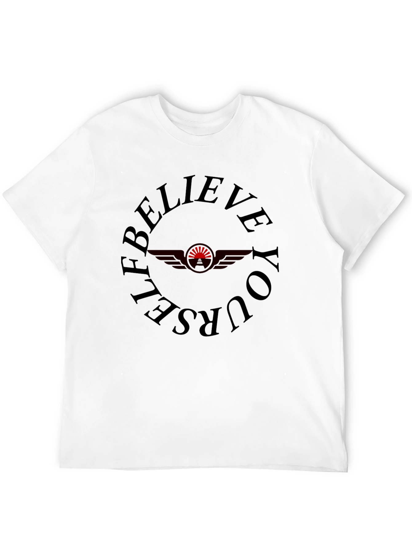 Believe Yourself Graphic Tee - Black