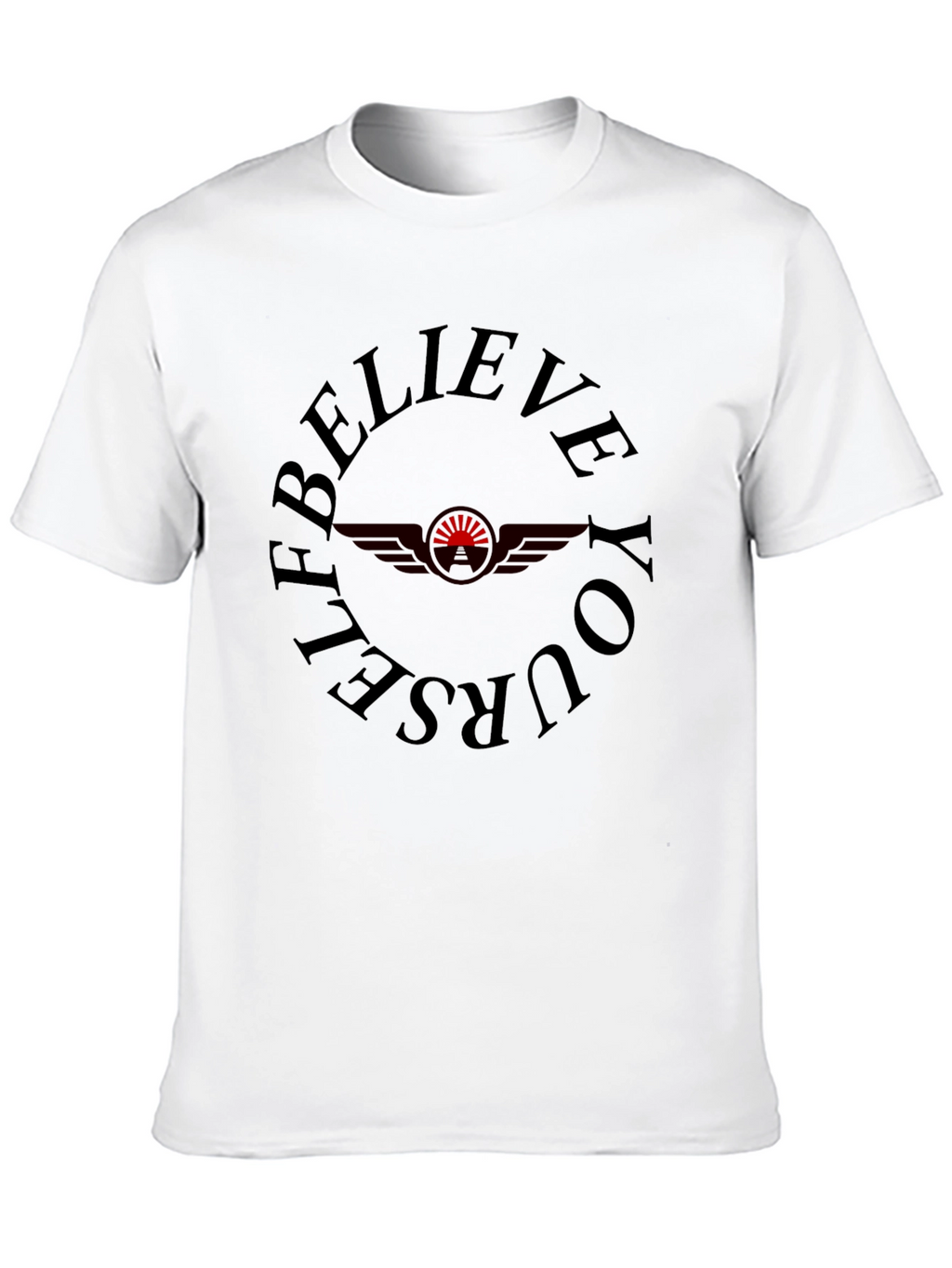 Believe Yourself Graphic Tee - Black
