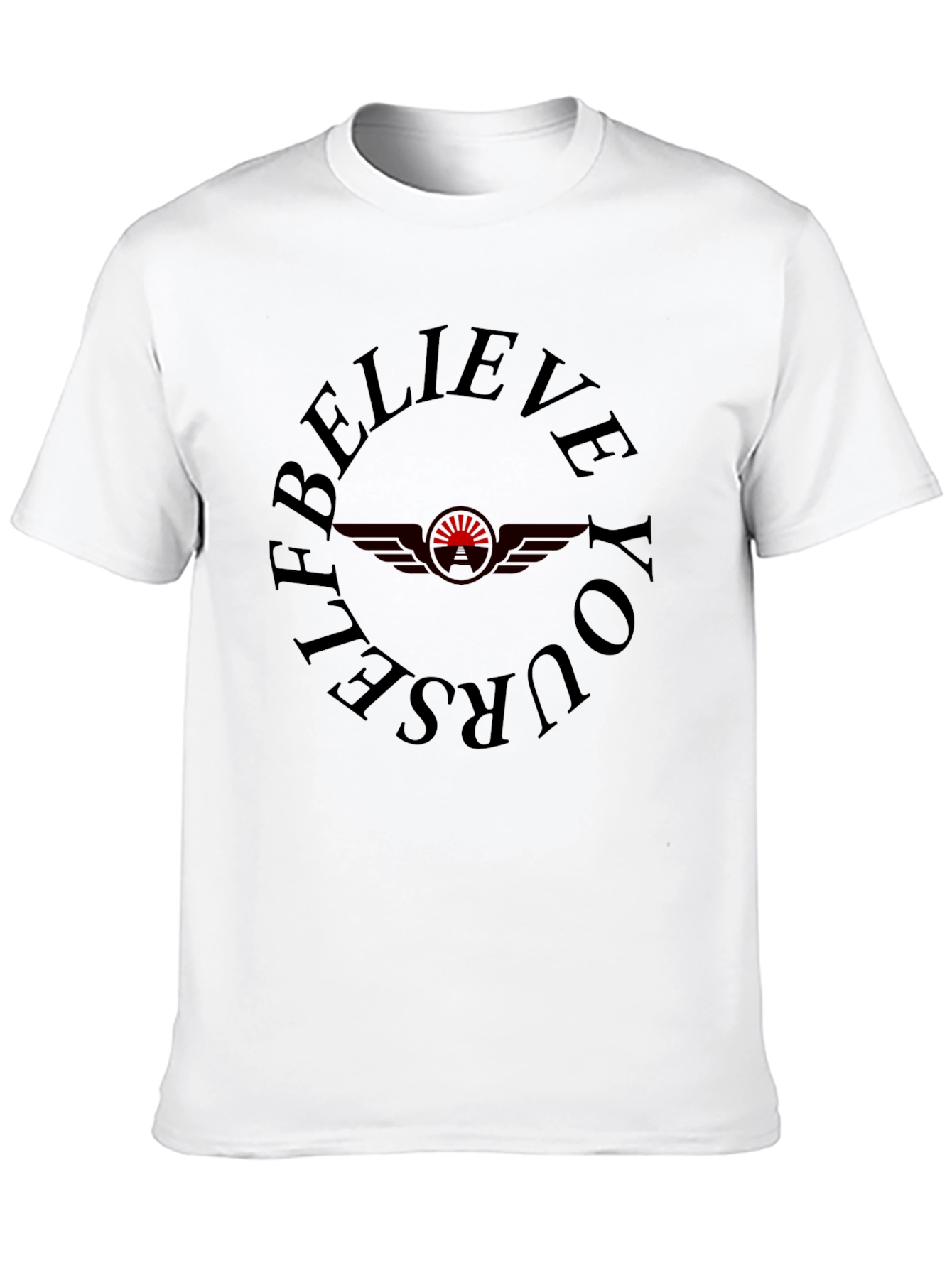 Believe Yourself Graphic Tee - Black