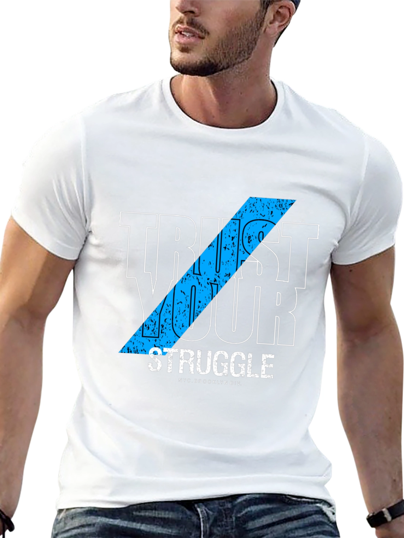 Trust Your Struggle Graphic Tee - Black