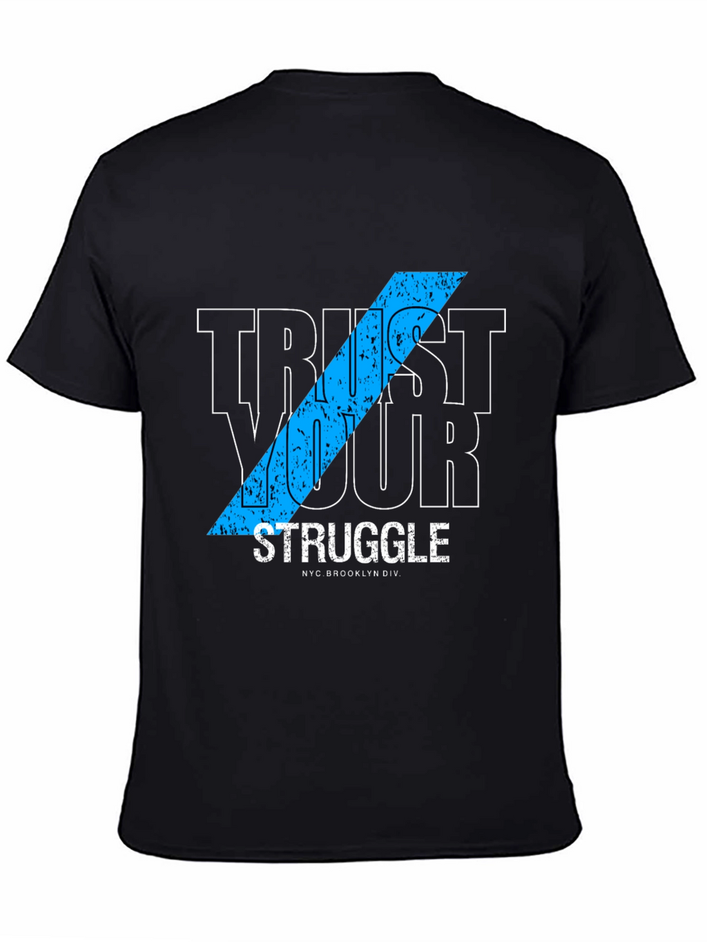 Trust Your Struggle Graphic Tee - Black