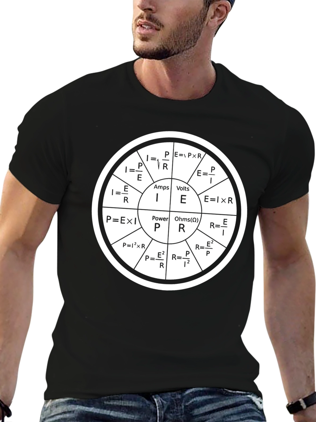 Electrical Engineering Formula T-Shirt - Black