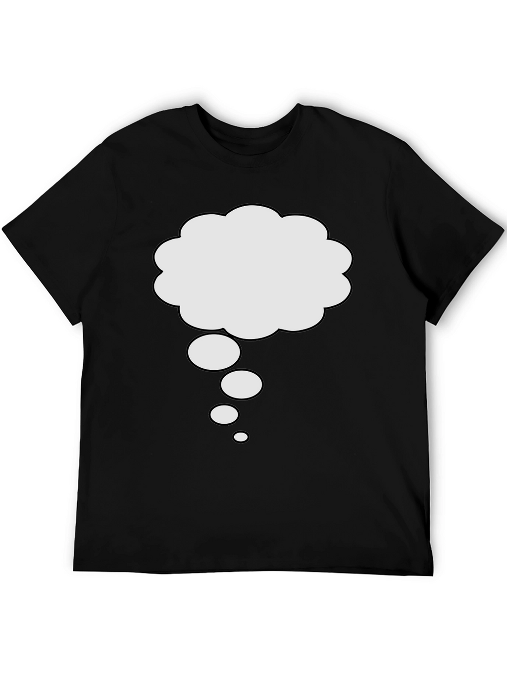 Thinking Cloud Black T-Shirt