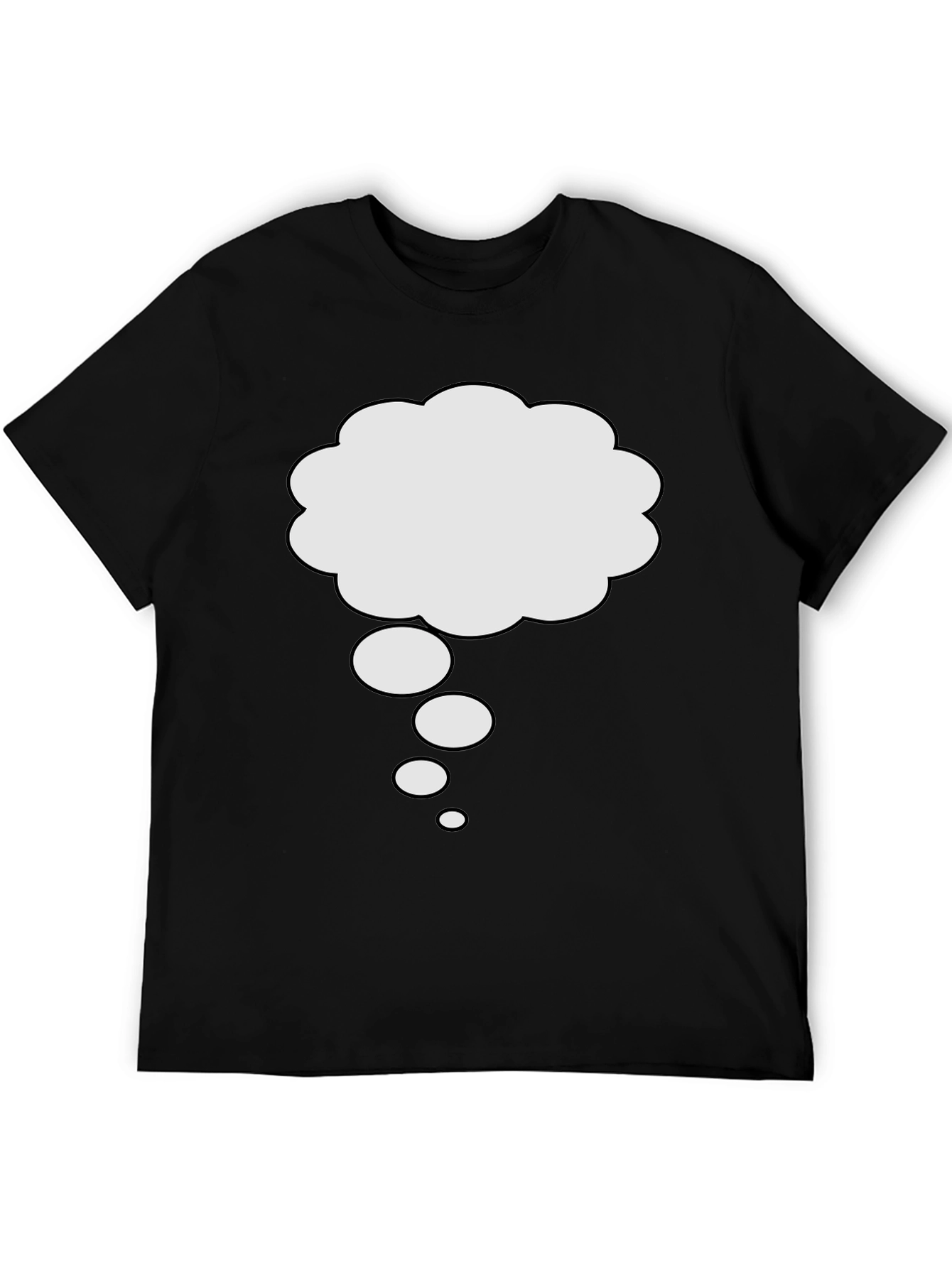 Thinking Cloud Black T-Shirt