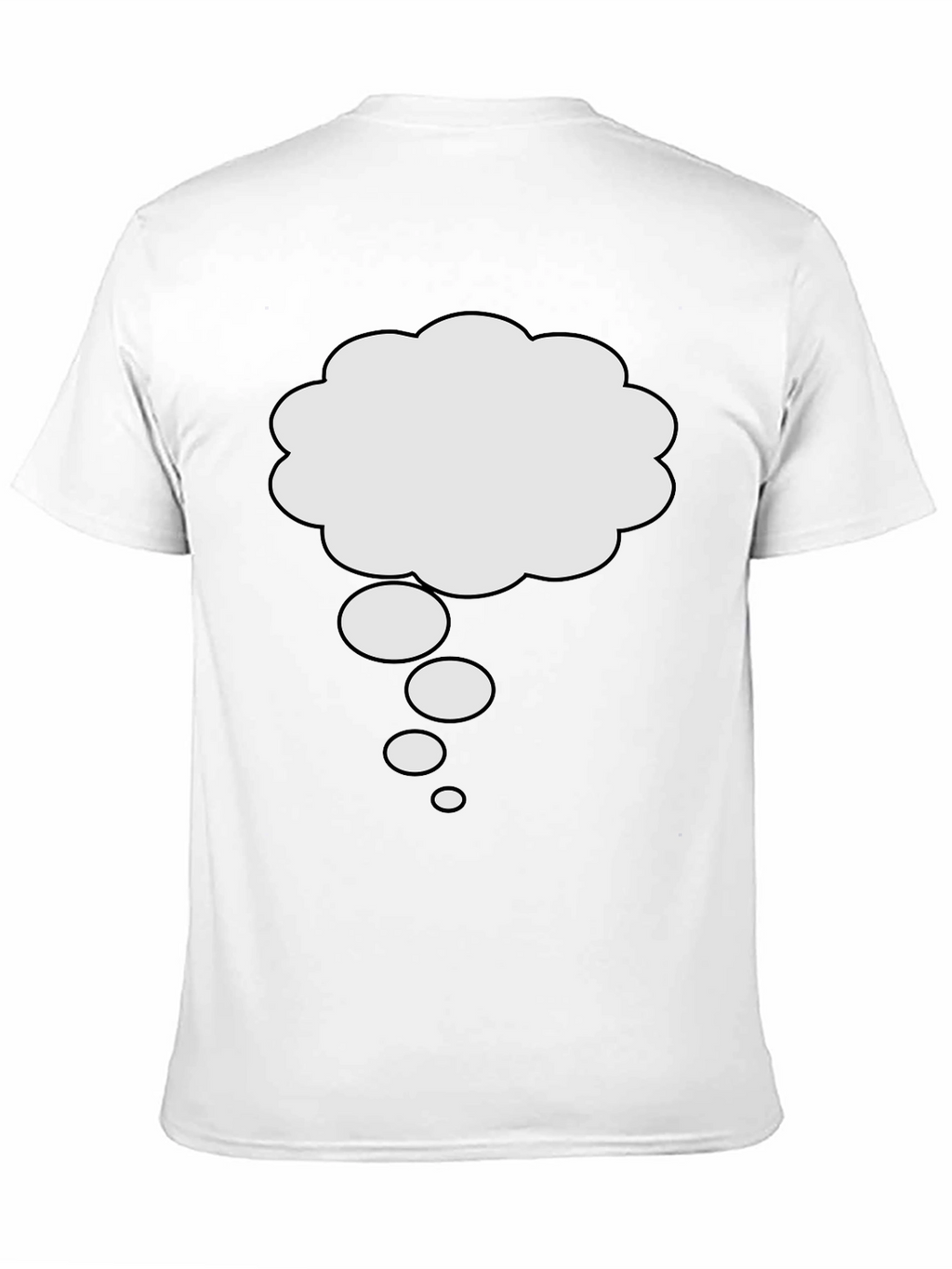 Thinking Cloud Black T-Shirt