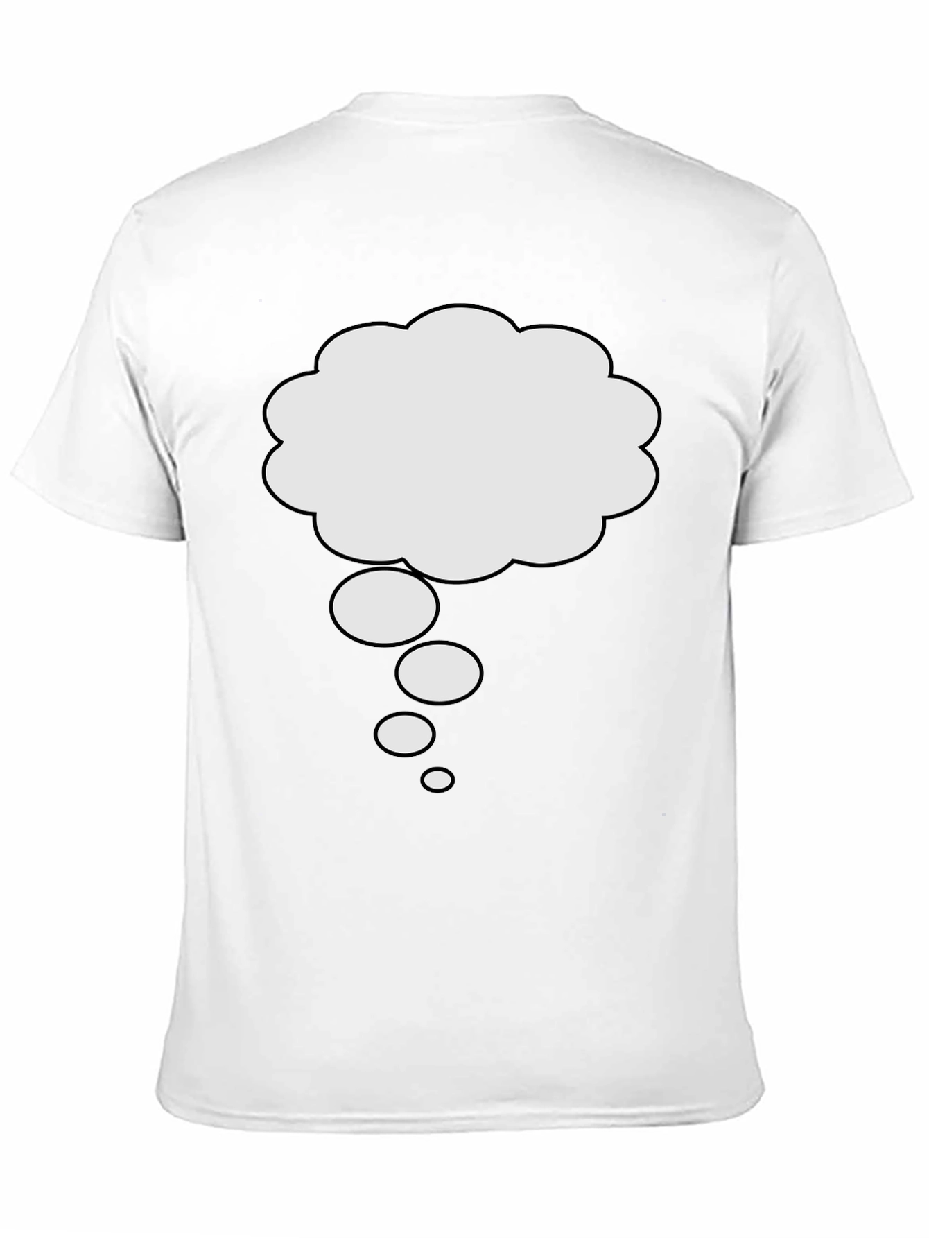 Thinking Cloud Black T-Shirt