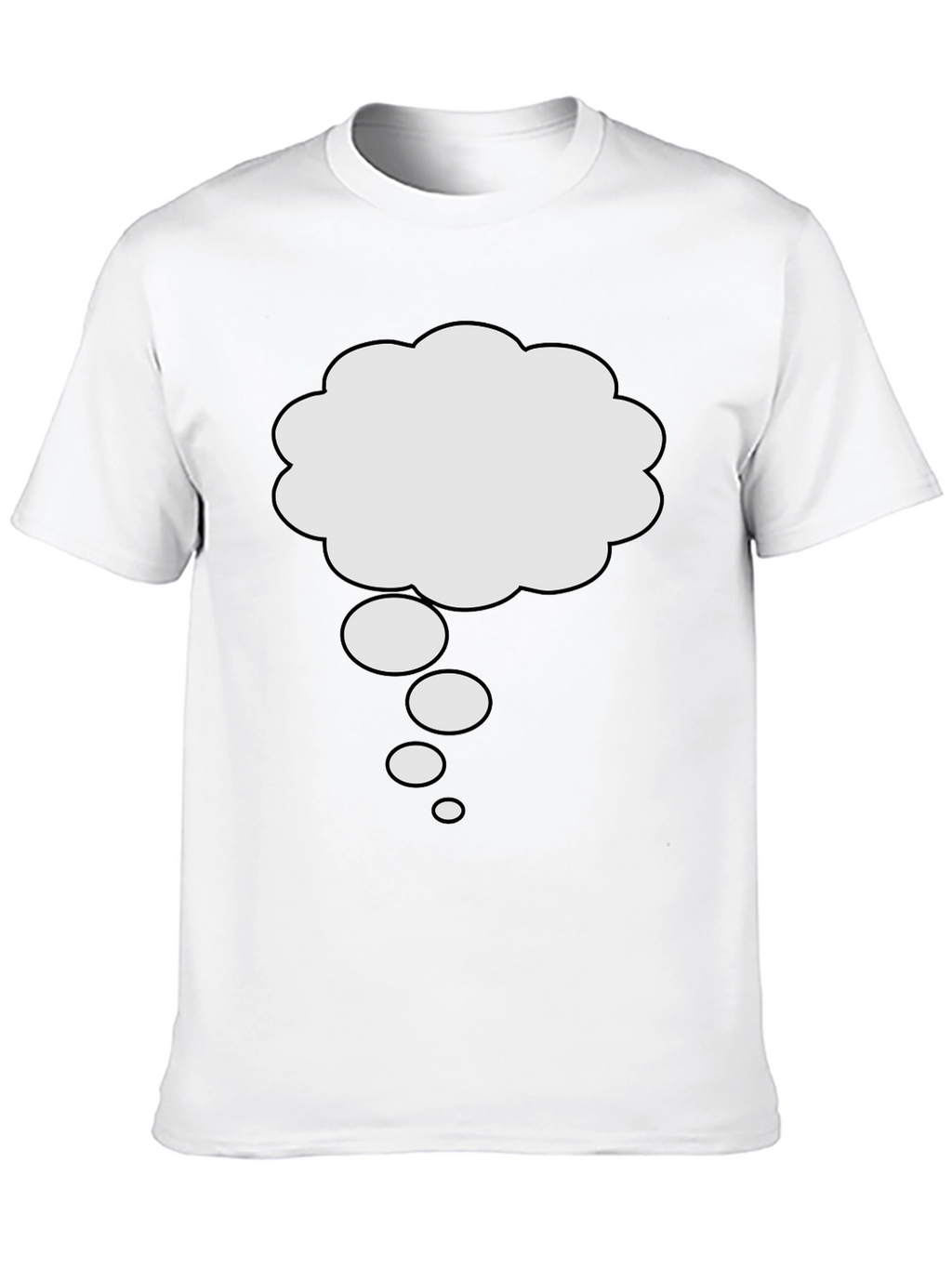 Thinking Cloud Black T-Shirt