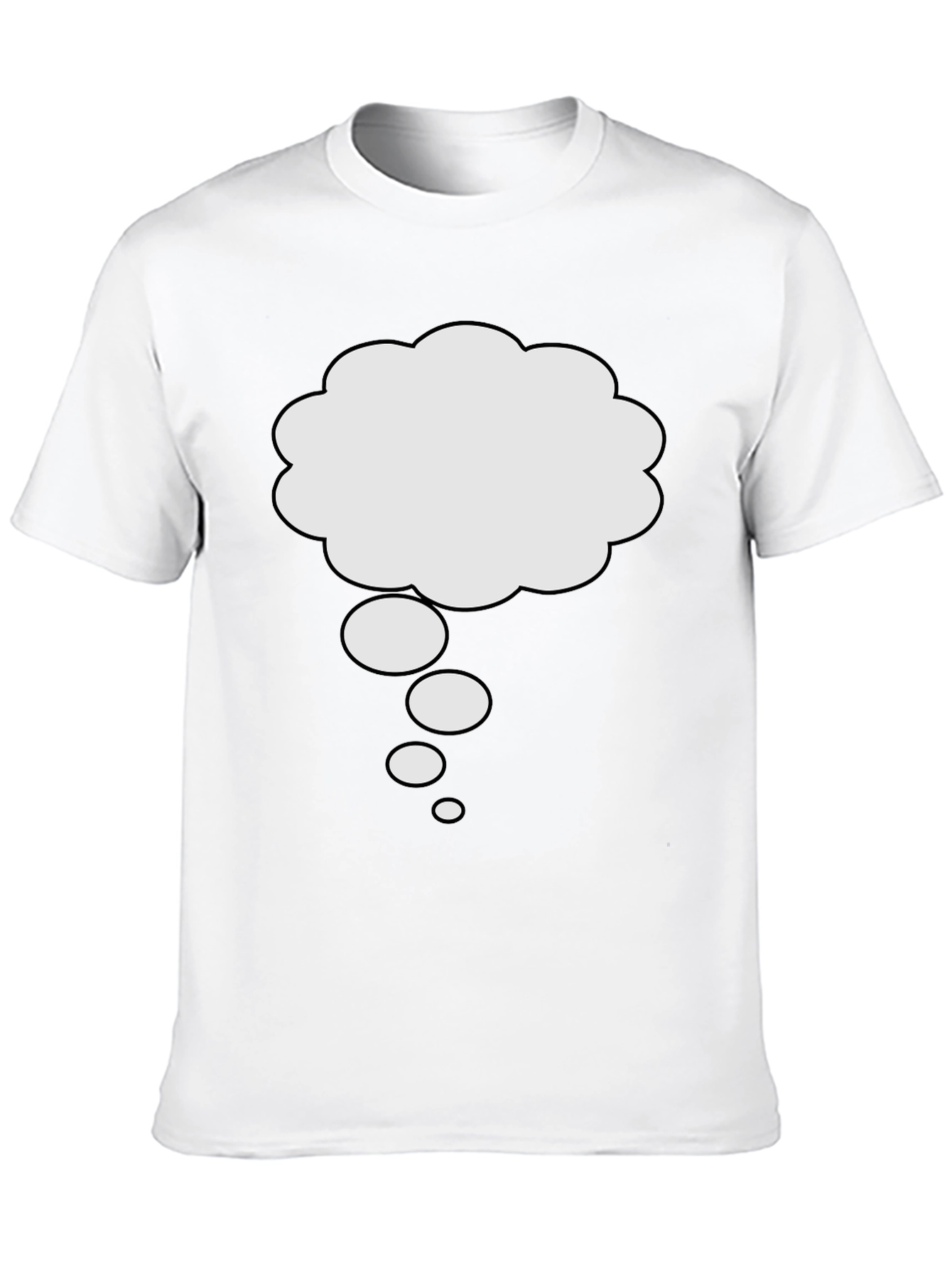 Thinking Cloud Black T-Shirt