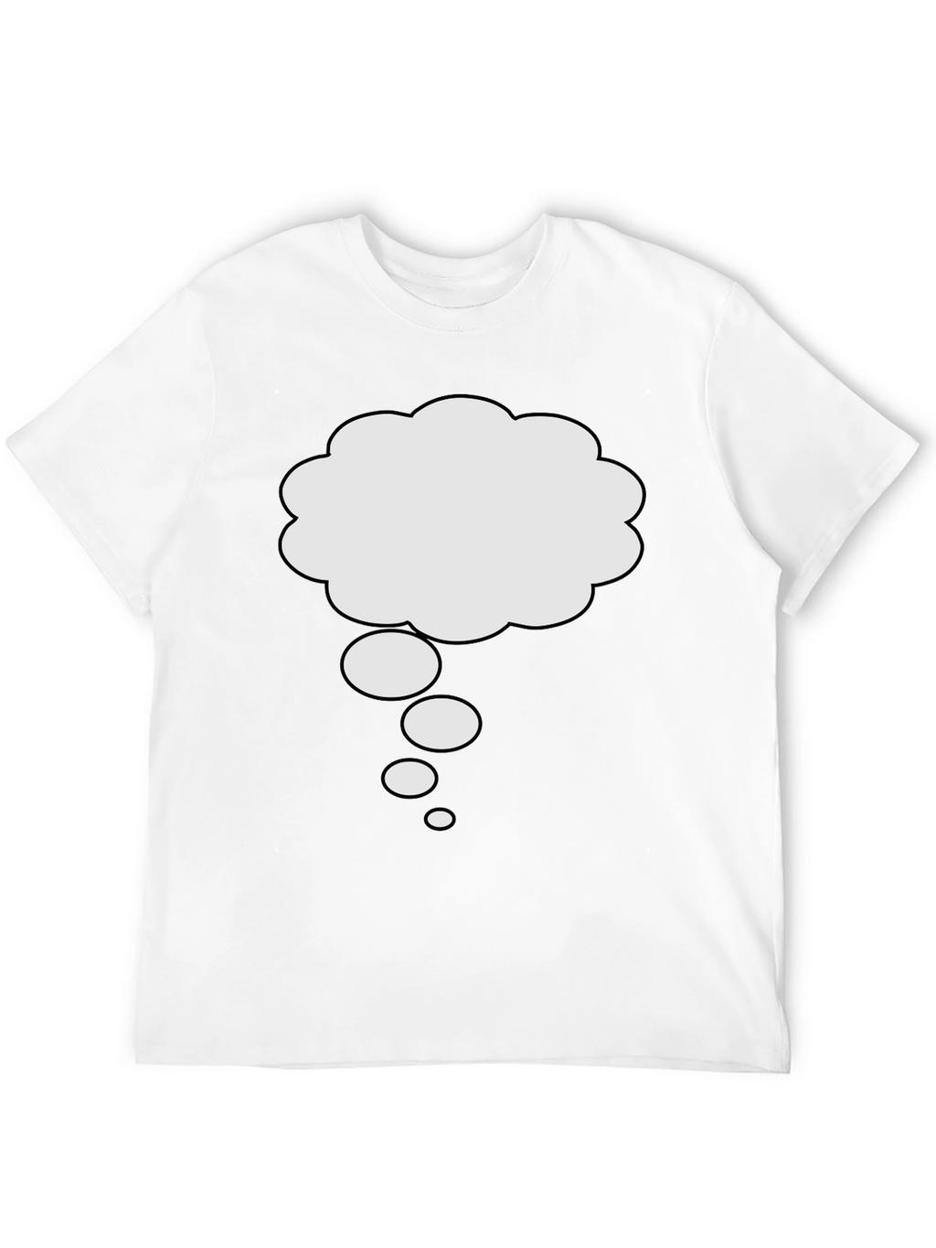 Thinking Cloud Black T-Shirt
