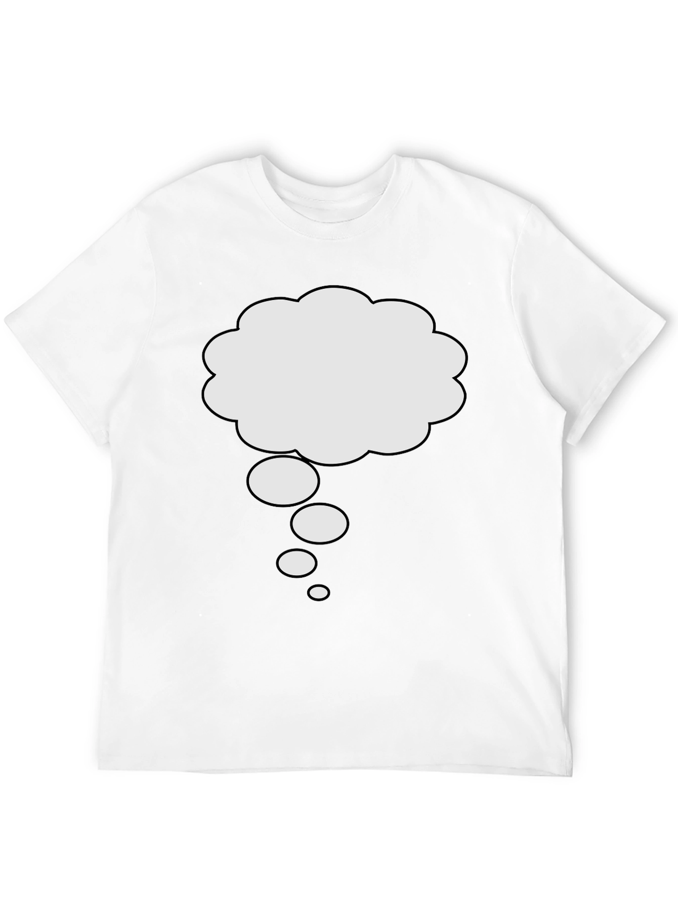Thinking Cloud Black T-Shirt
