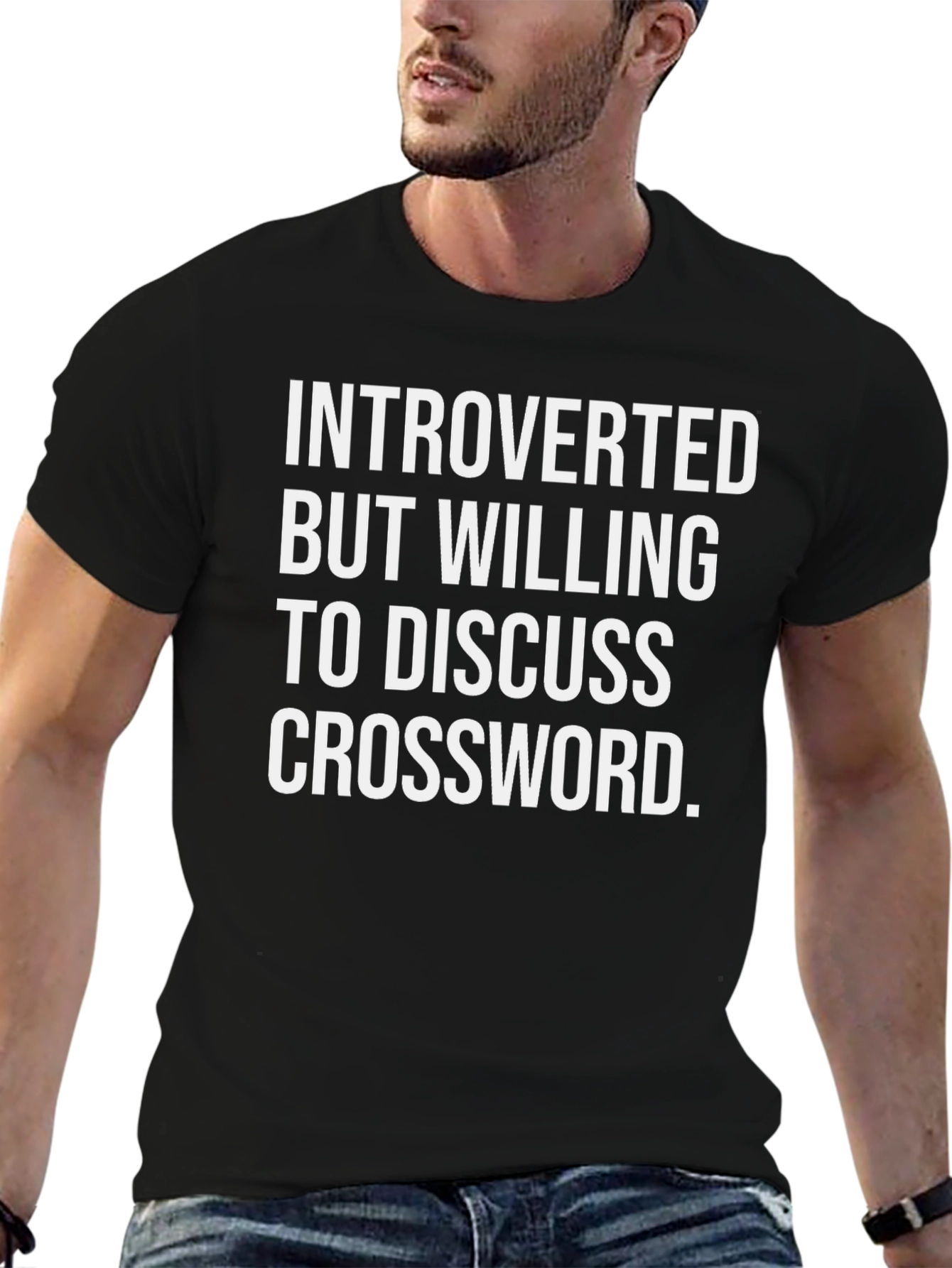 Introverted Crossword Puzzle Lover T-Shirt