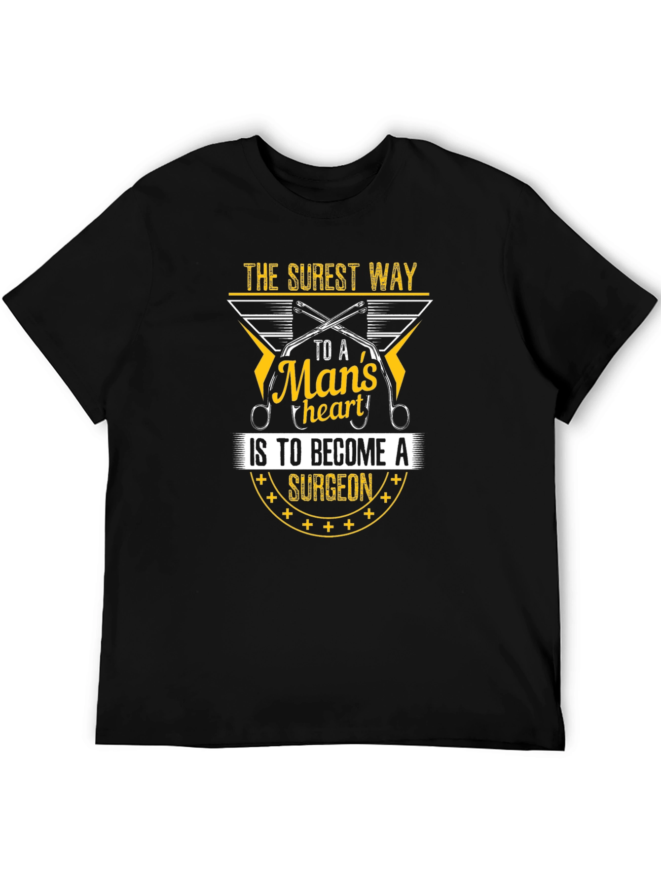 Surgeon Heart T-Shirt - The Surest Way to a Mans Heart