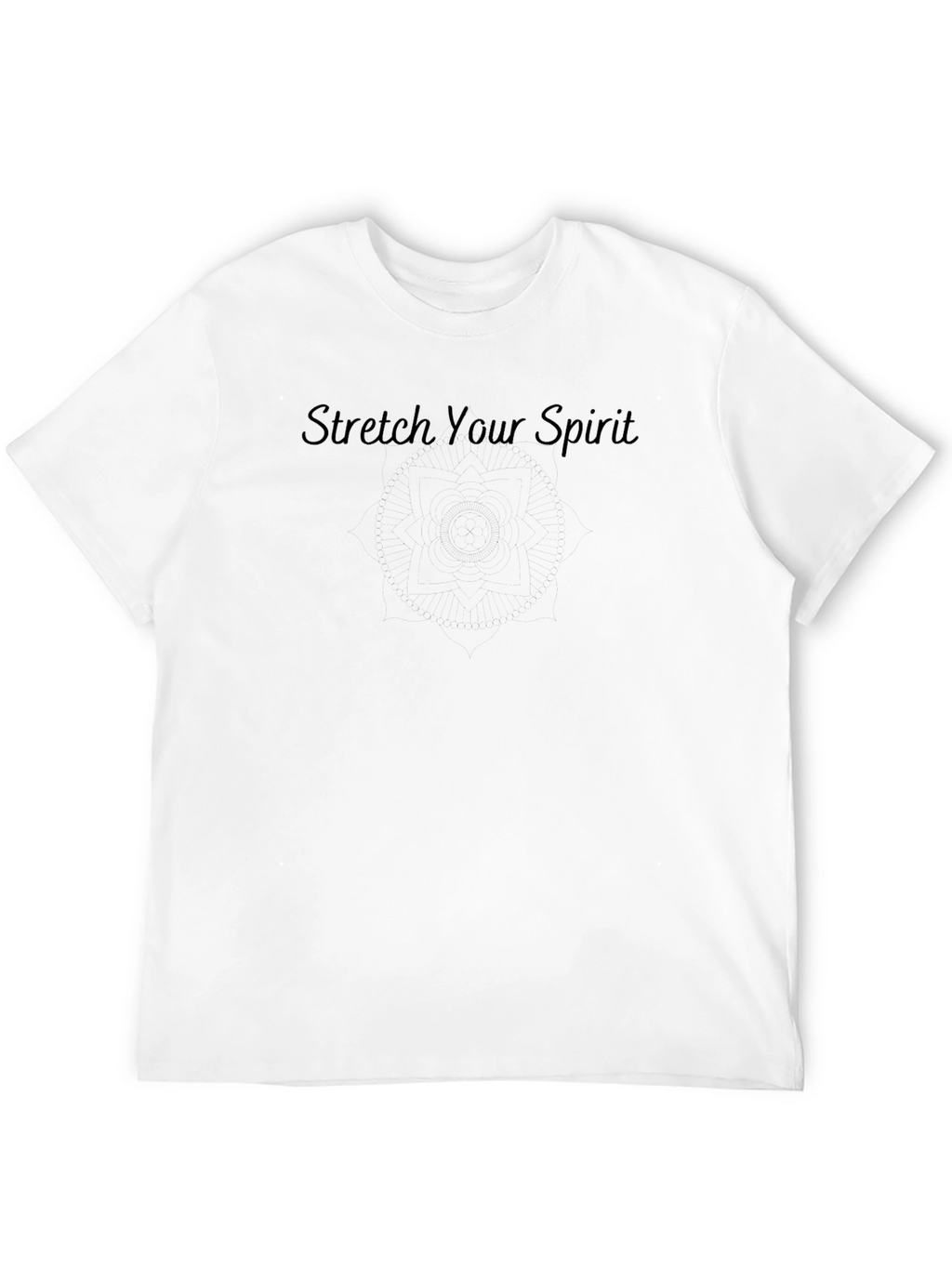 Stretch Your Spirit Black T-Shirt