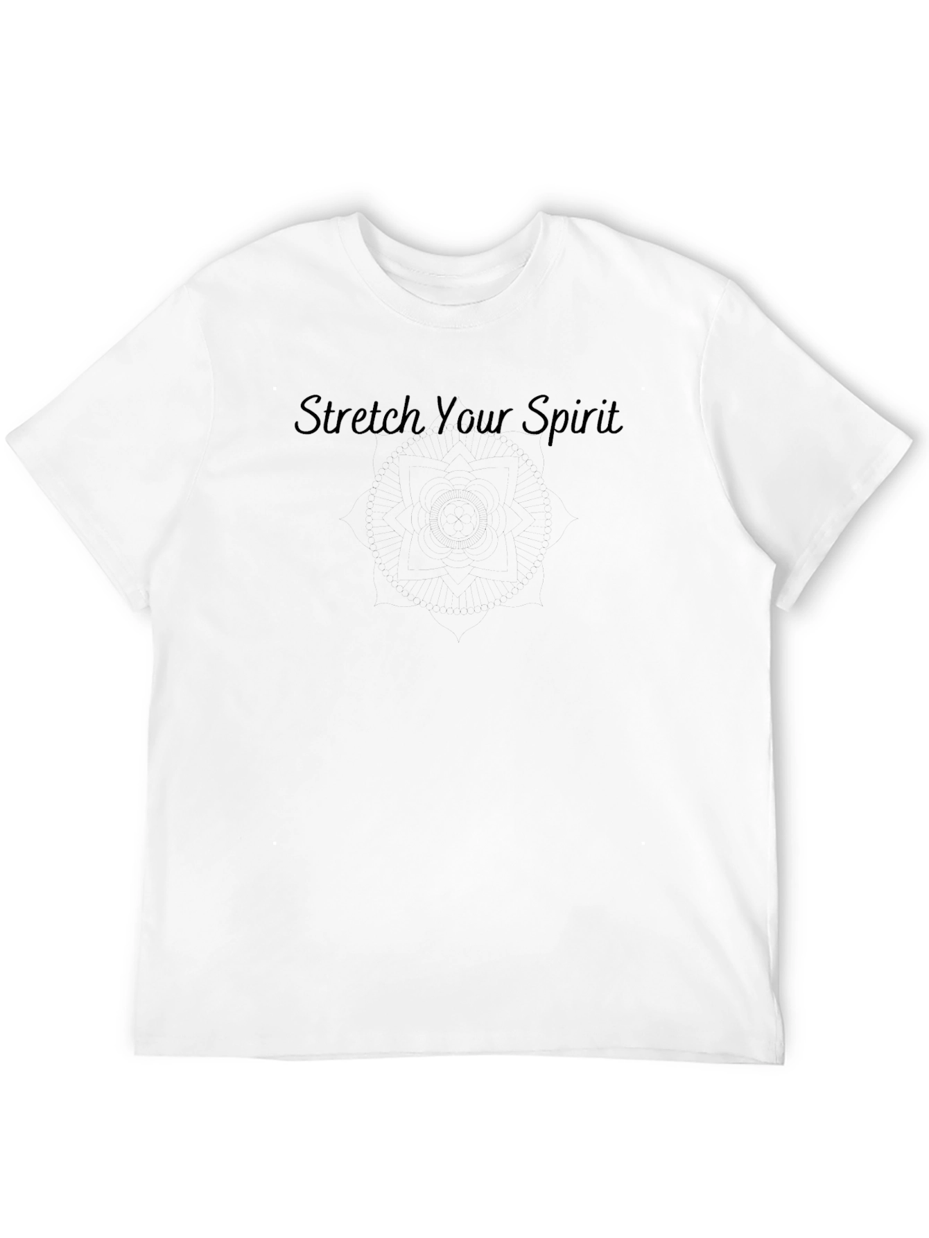 Stretch Your Spirit Black T-Shirt