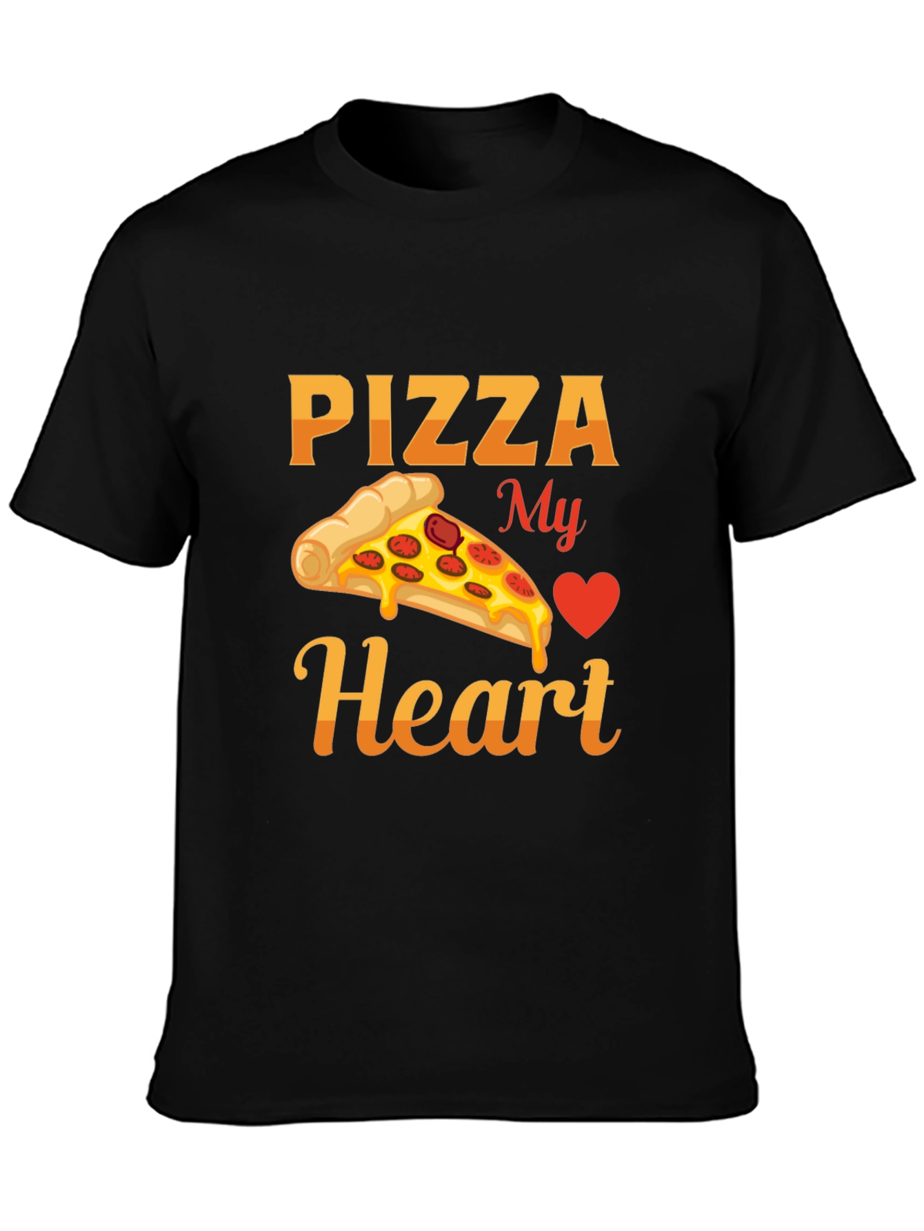 Pizza My Heart T-Shirt - Foodie Tee