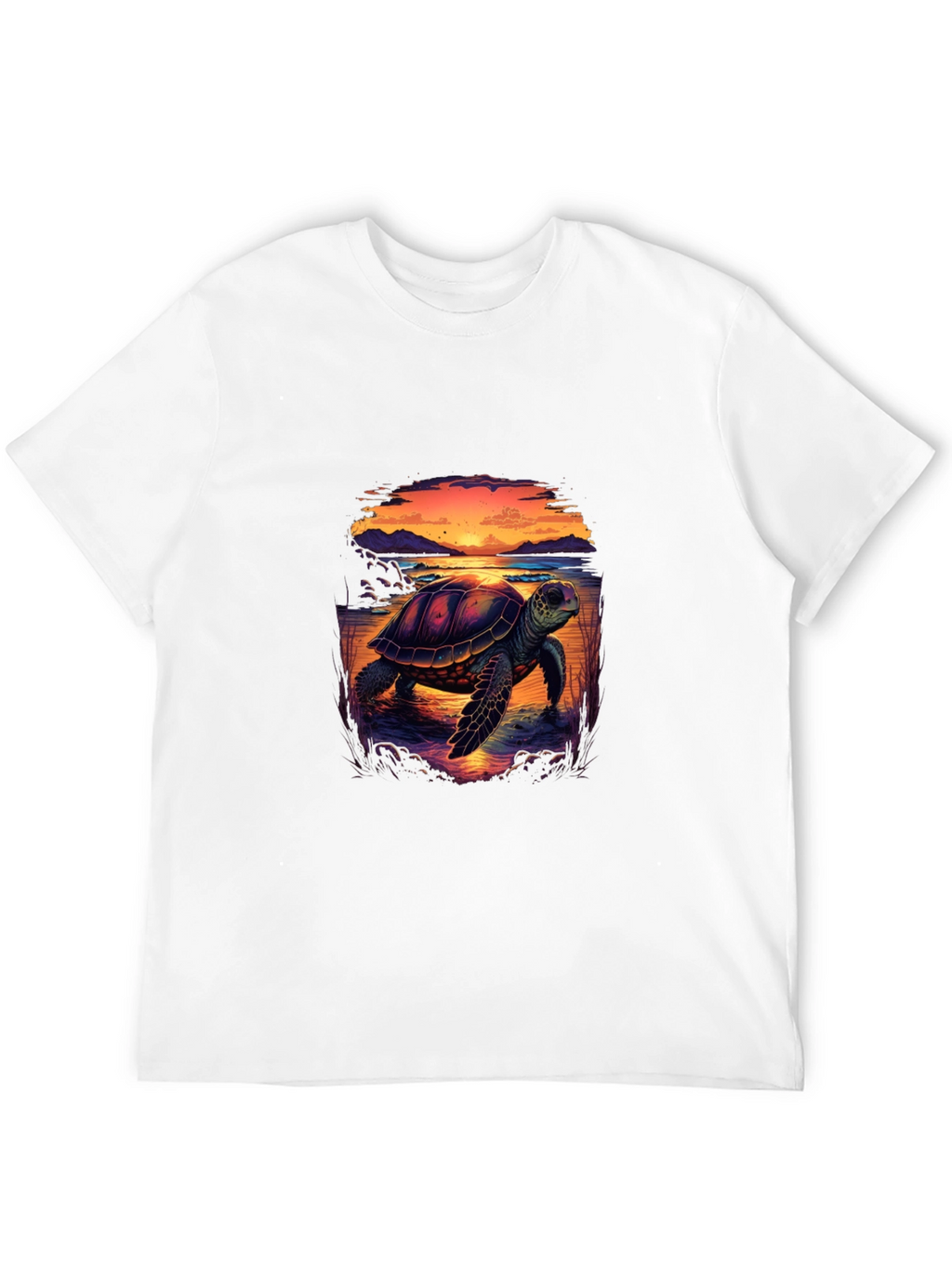 Turtle Sunset Graphic Tee