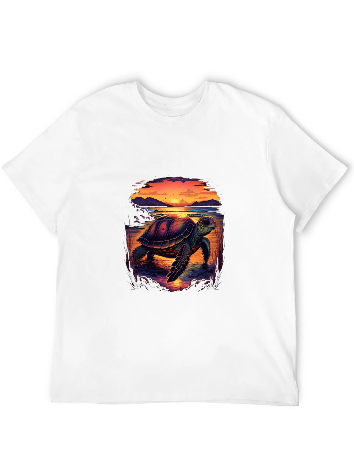 Turtle Sunset Graphic Tee