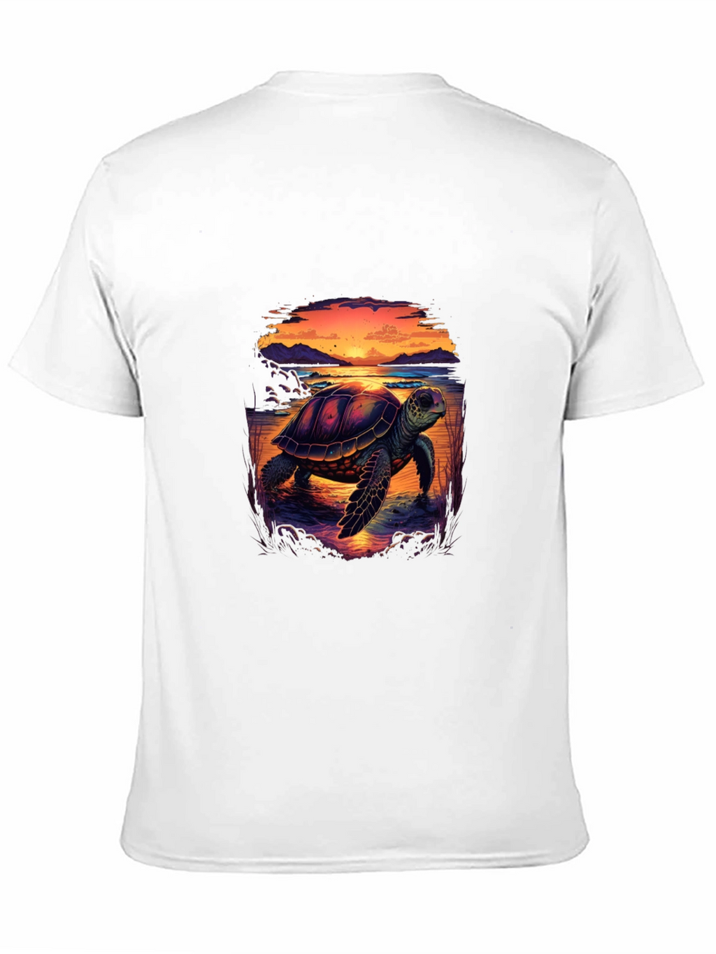 Turtle Sunset Graphic Tee