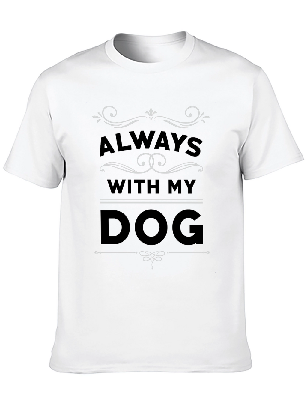 Always With My Dog Graphic Tee