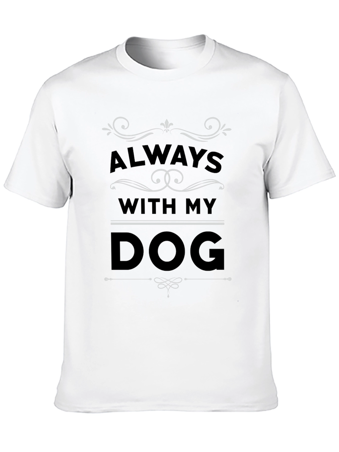 Always With My Dog Graphic Tee