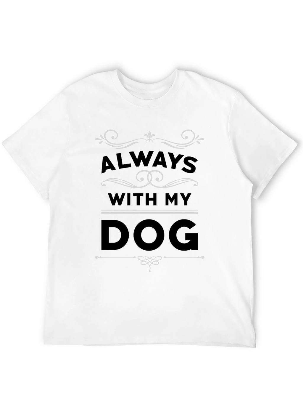 Always With My Dog Graphic Tee