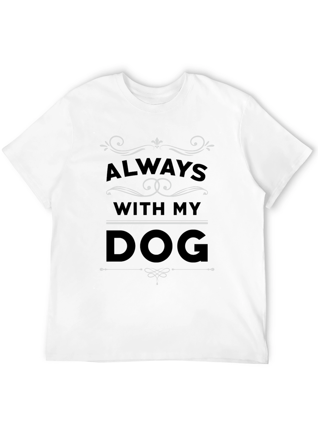 Always With My Dog Graphic Tee