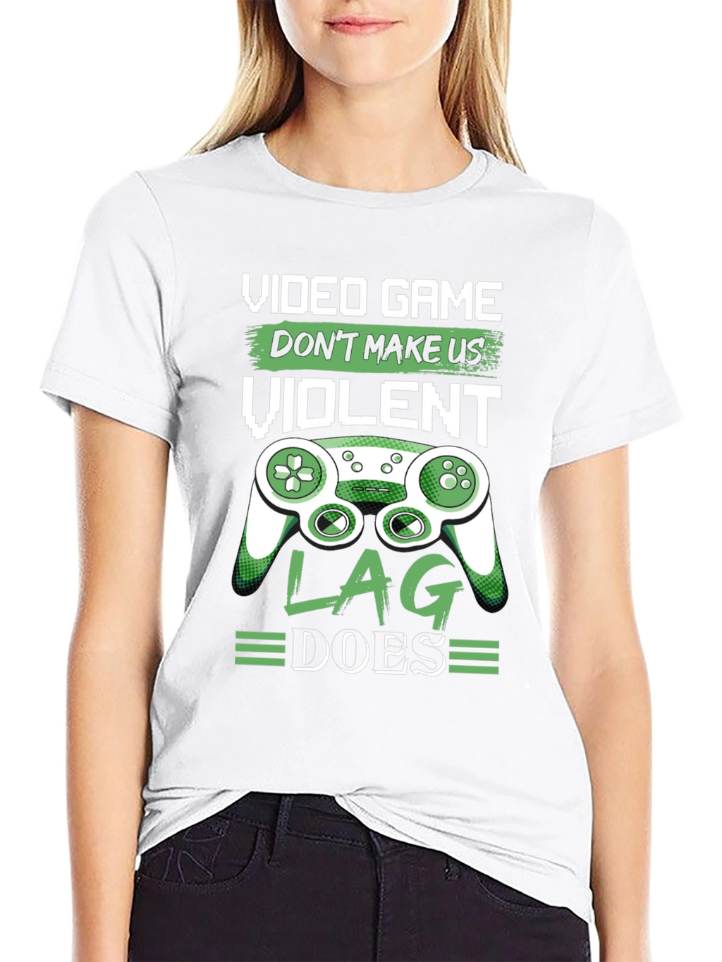 Video Game Lag Violent Tee