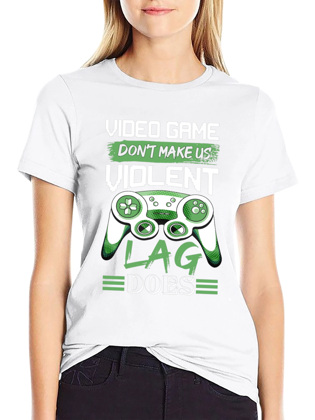 Video Game Lag Violent Tee