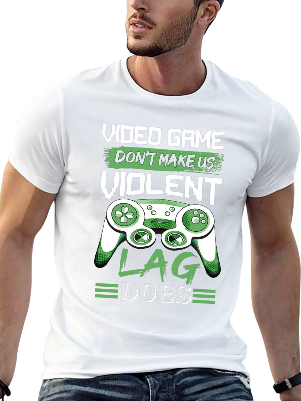 Video Game Lag Violent Tee