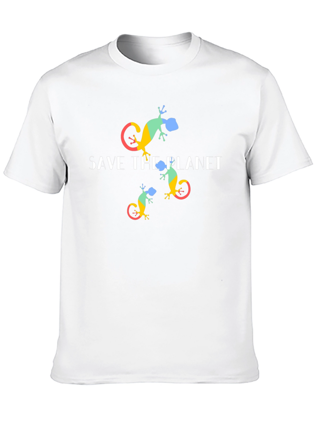 Save the Planet Lizard Graphic Tee