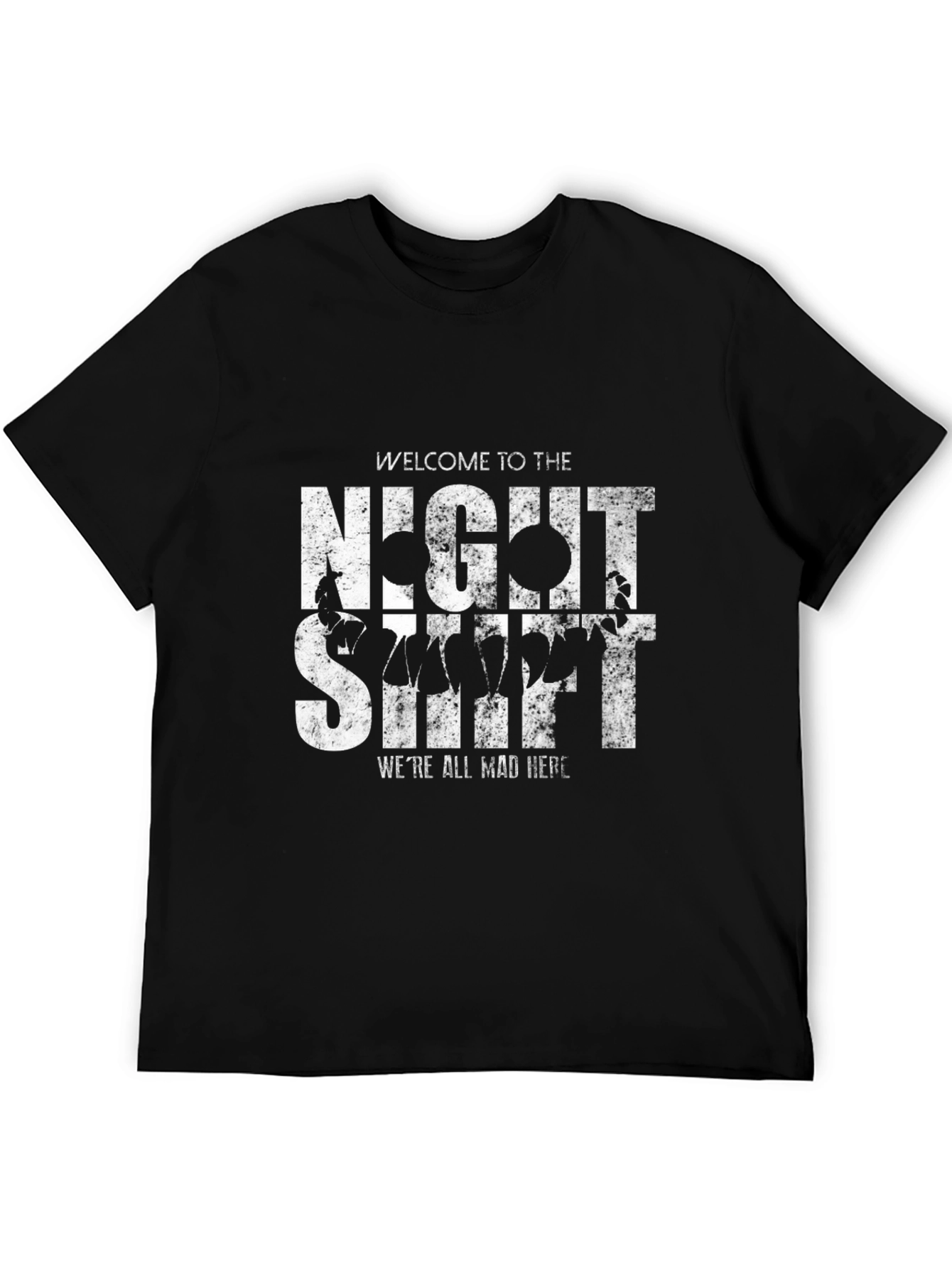 Night Shift Graphic Tee - Mad Here