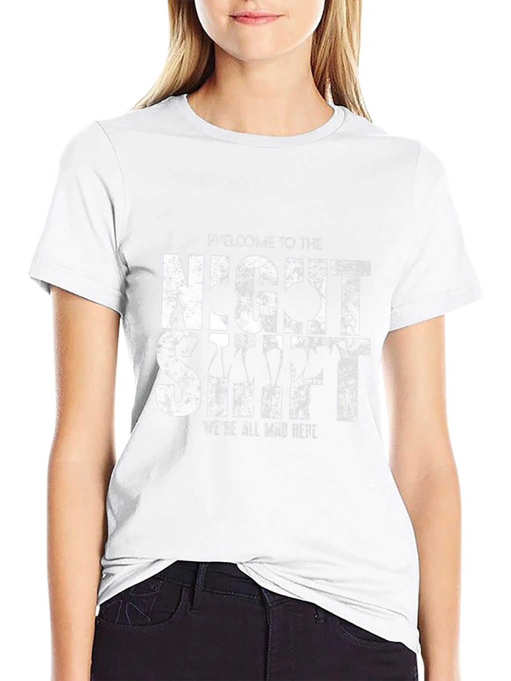 Night Shift Graphic Tee - Mad Here