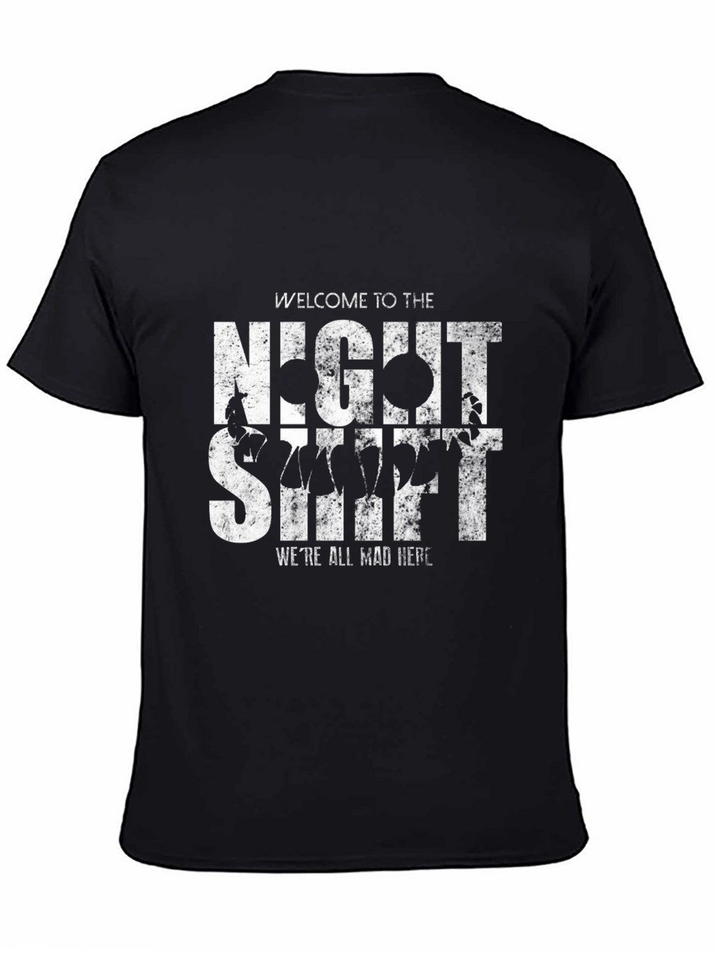 Night Shift Graphic Tee - Mad Here