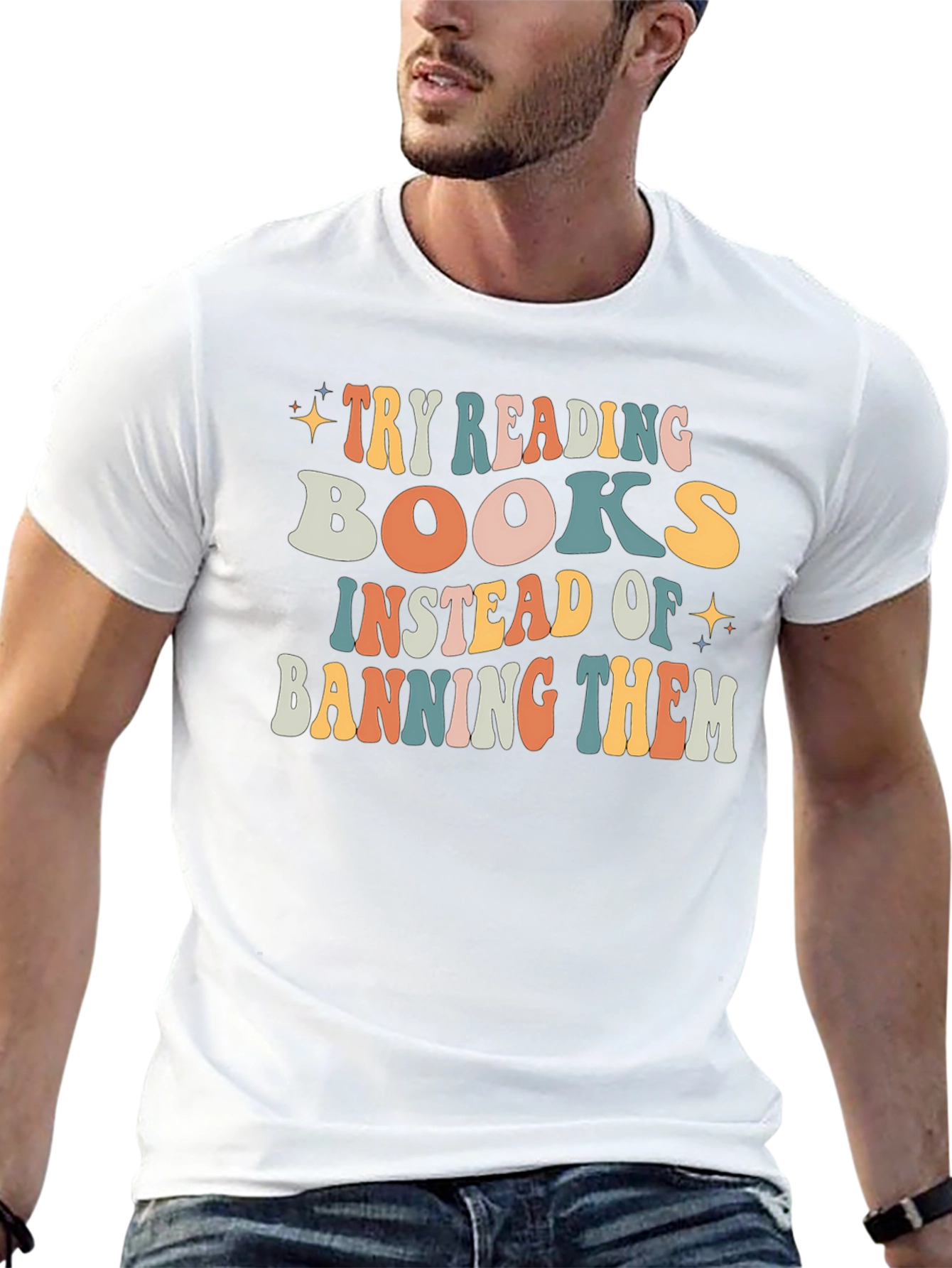 Try Reading Books Tee