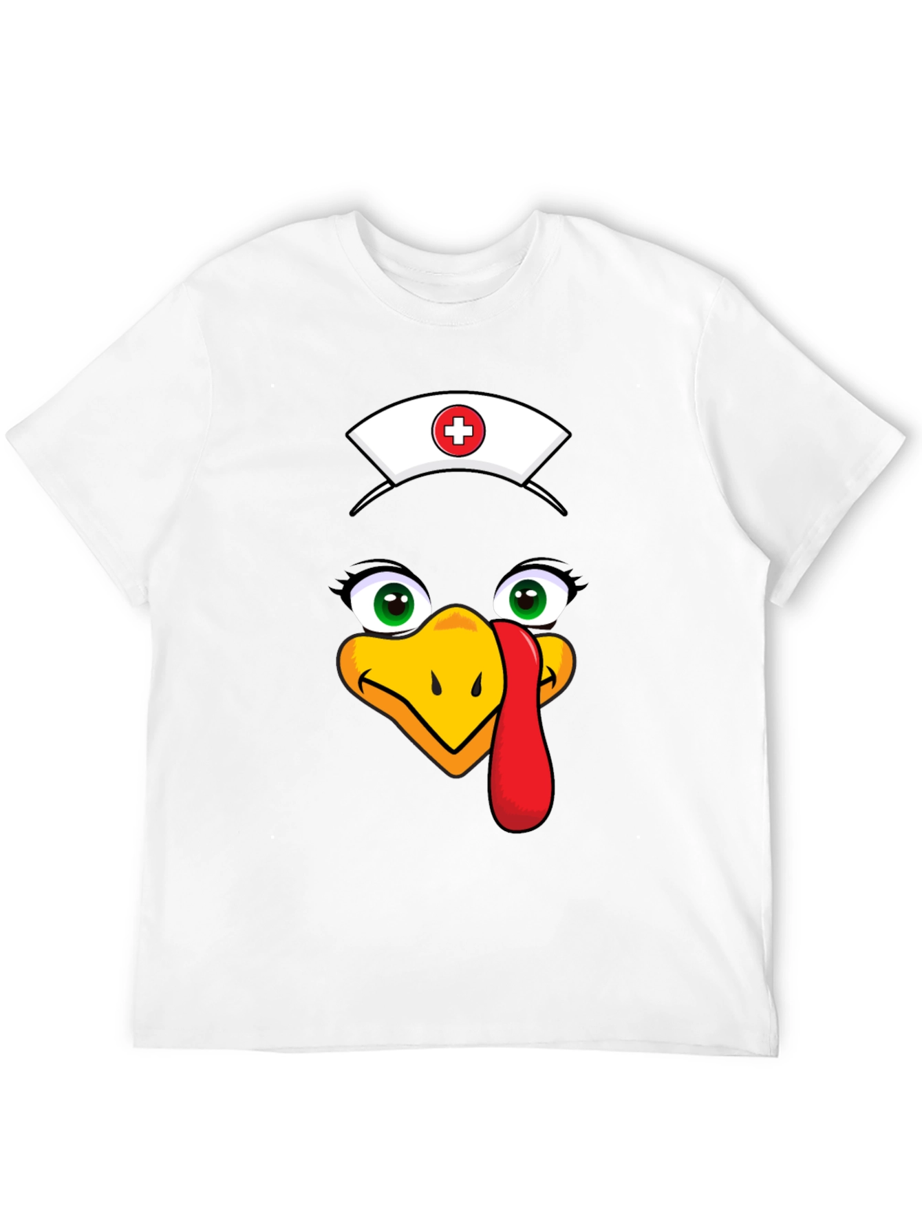 Nurse Turkey Graphic Tee - Thanksgiving Apparel