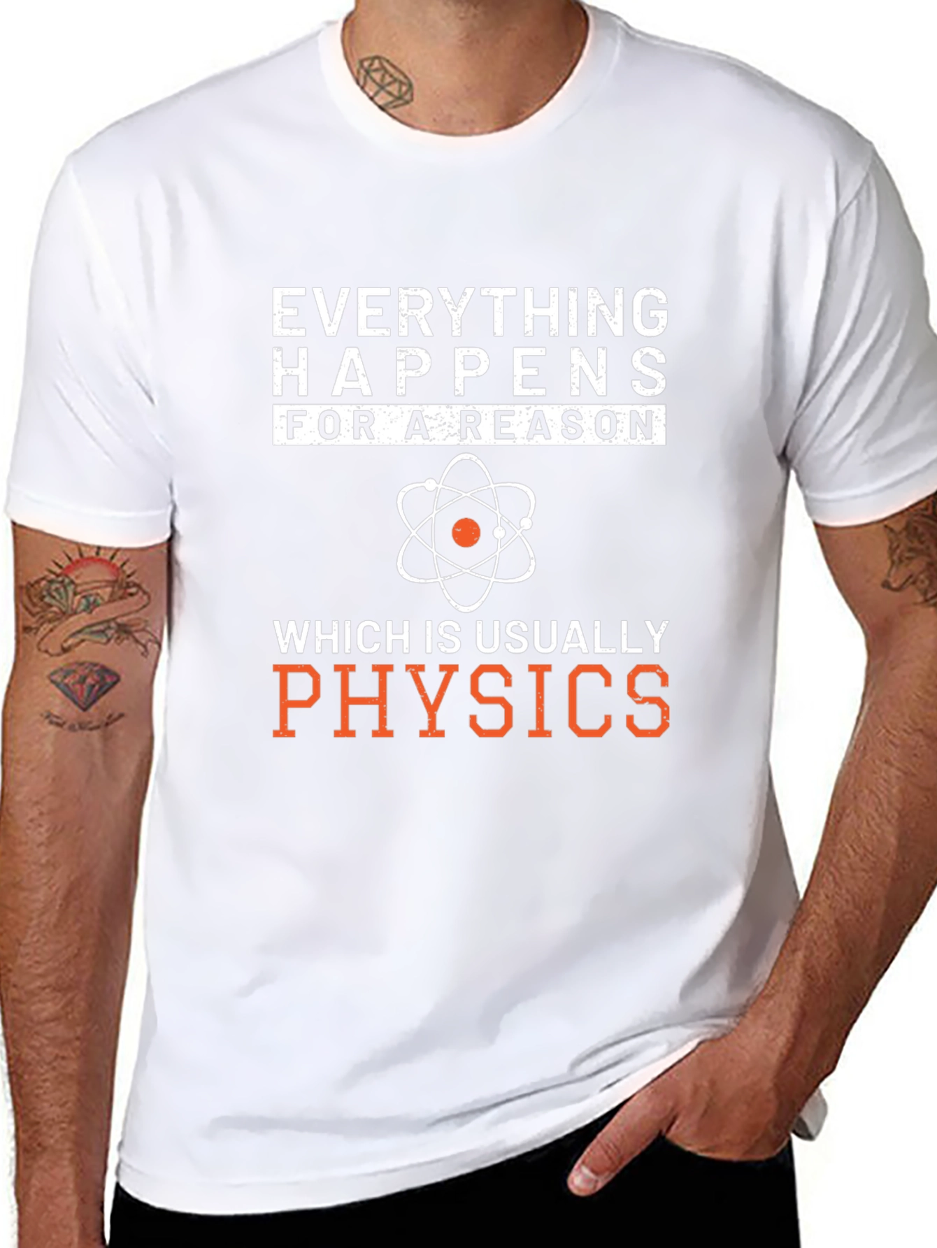 Everything Happens Physics T-Shirt