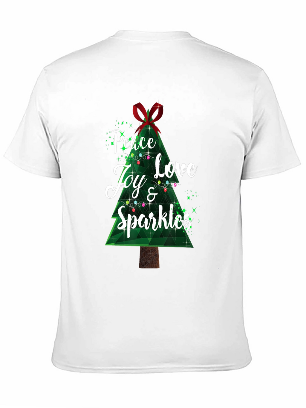Peace Love Joy & Sparkles Christmas T-Shirt