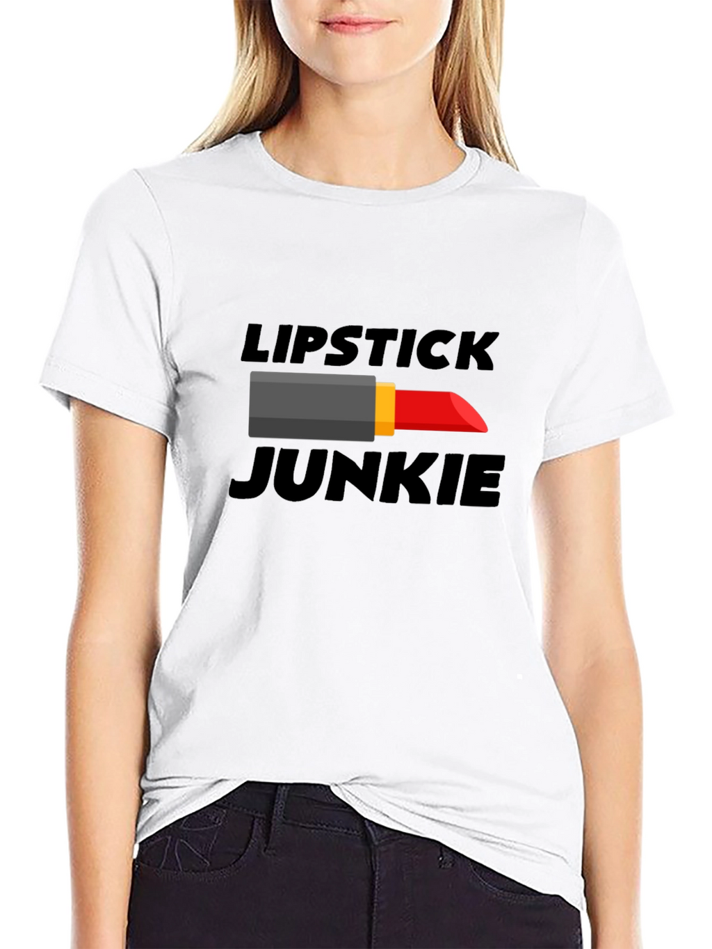 Lipstick Junkie Graphic T-Shirt - Unisex