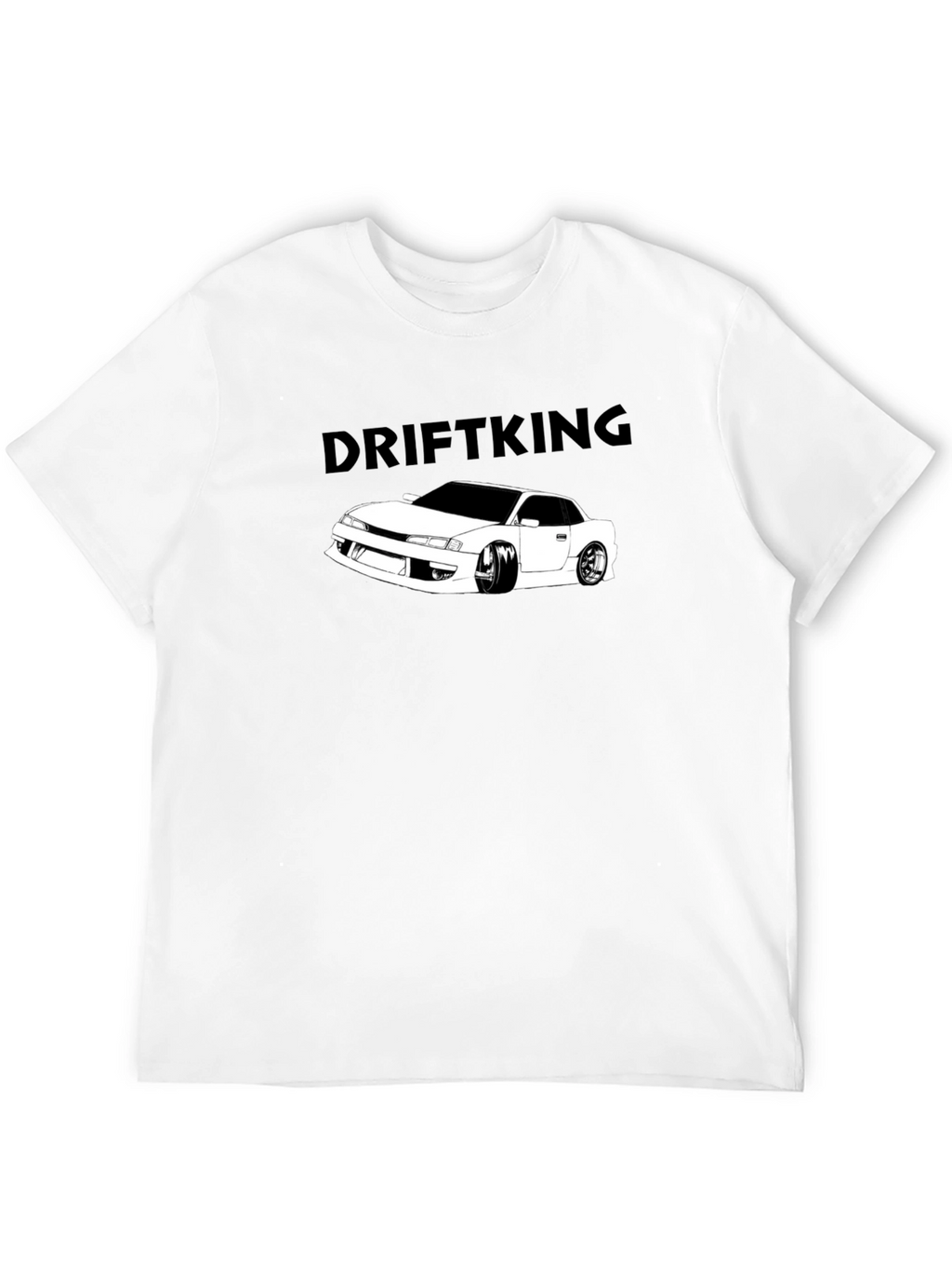 Drift King Black T-Shirt - Car Design
