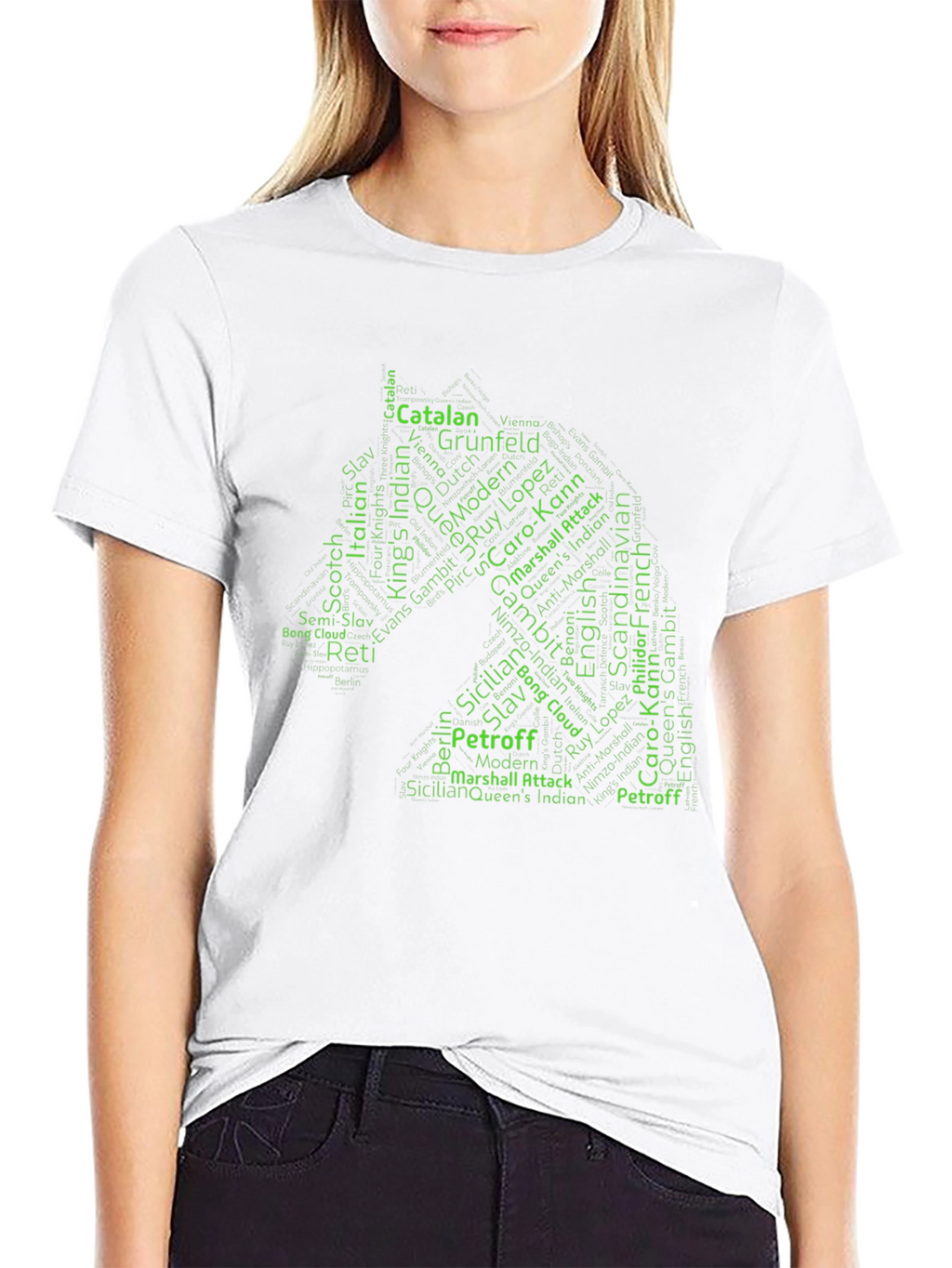 Chess Openings Knight Graphic T-Shirt