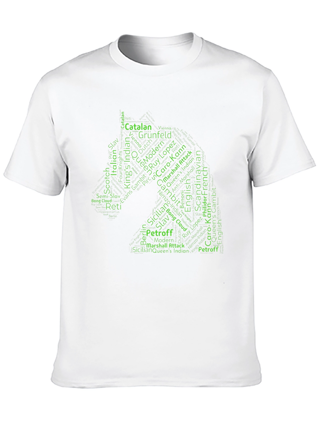 Chess Openings Knight Graphic T-Shirt