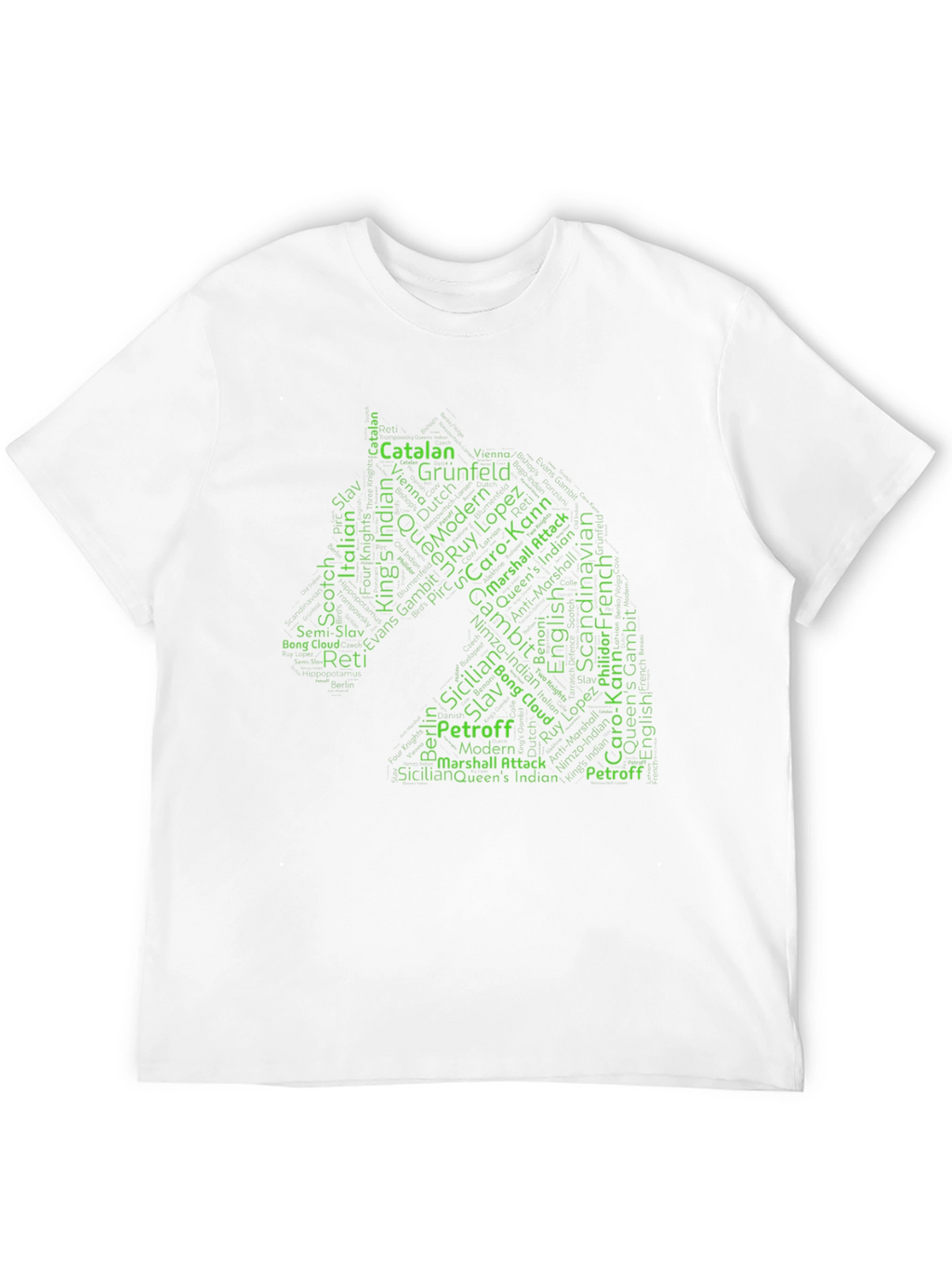Chess Openings Knight Graphic T-Shirt