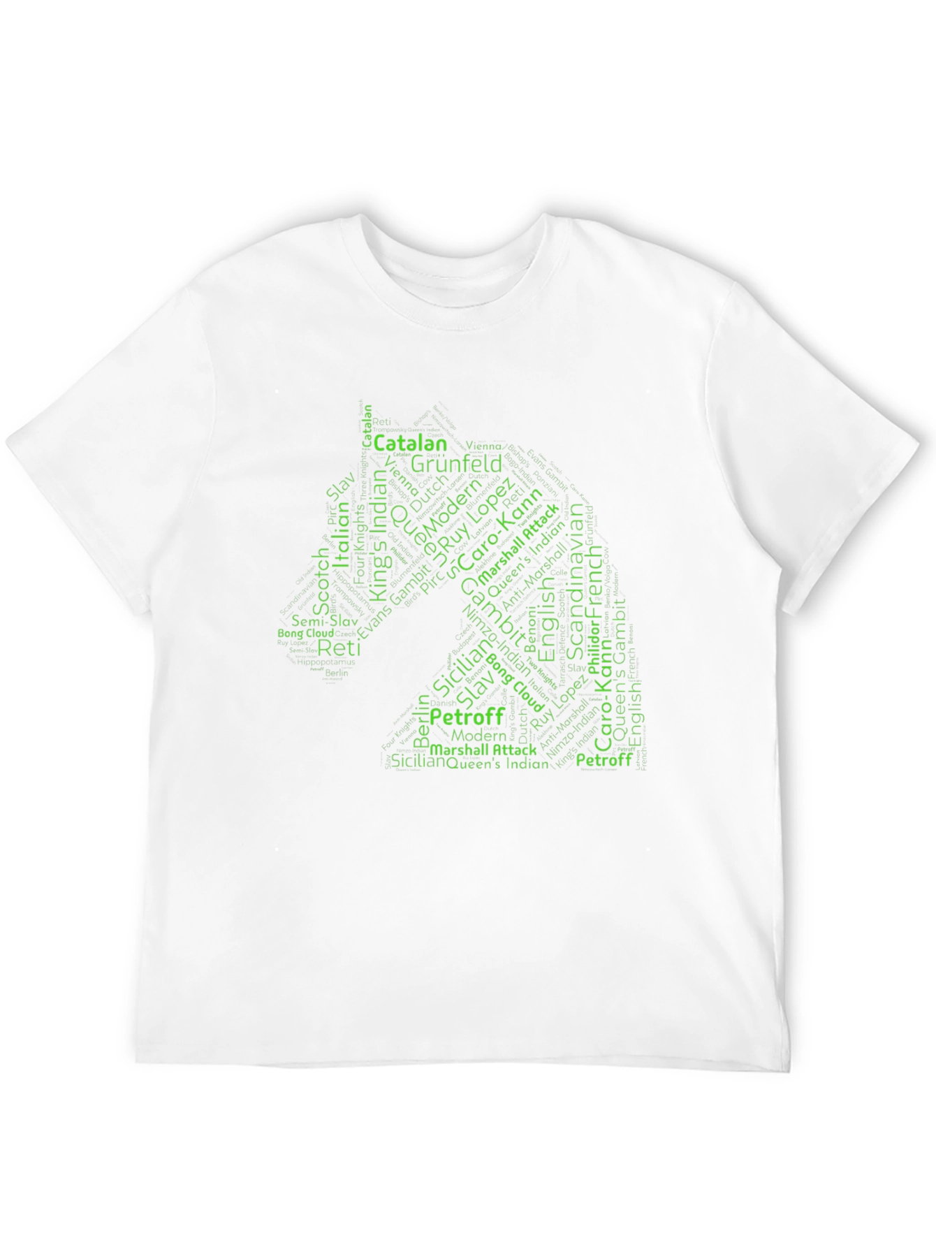 Chess Openings Knight Graphic T-Shirt