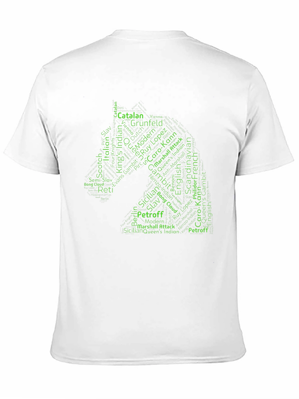 Chess Openings Knight Graphic T-Shirt